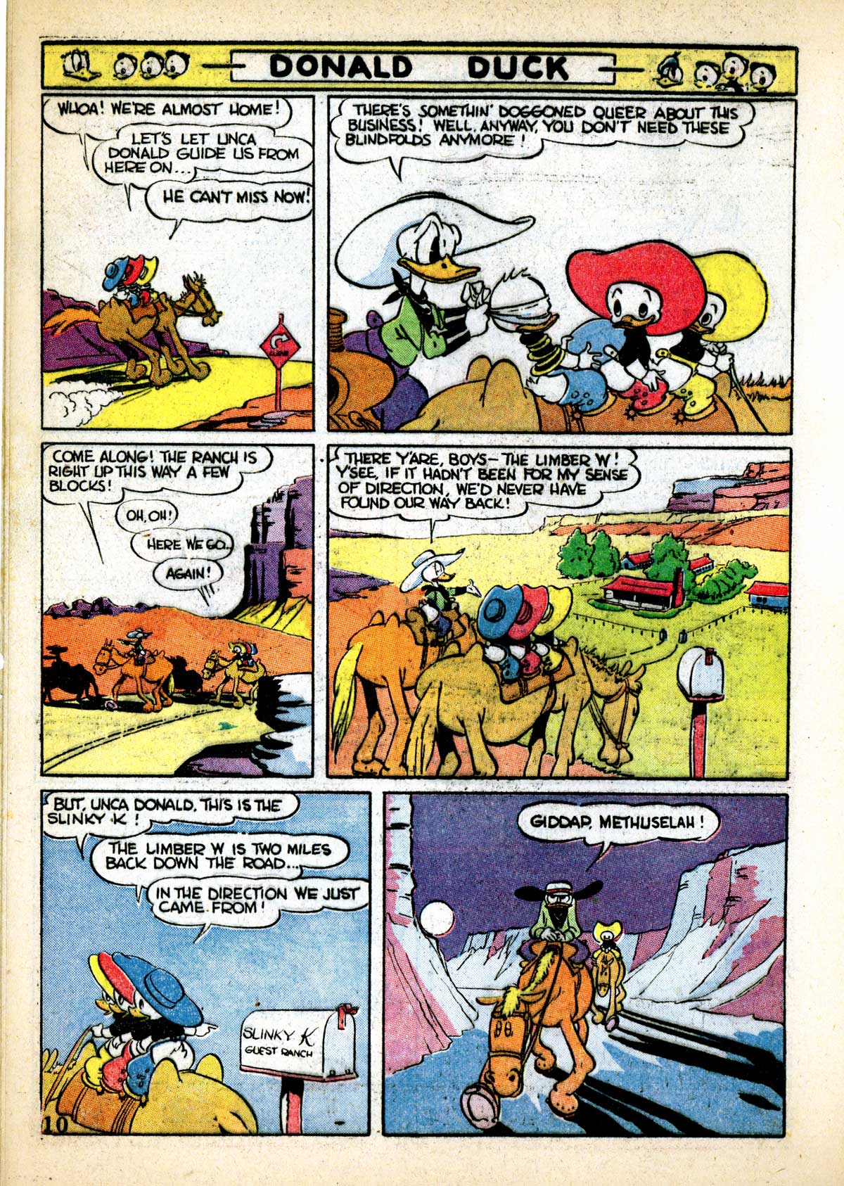 Read online Walt Disney's Comics and Stories comic -  Issue #35 - 11