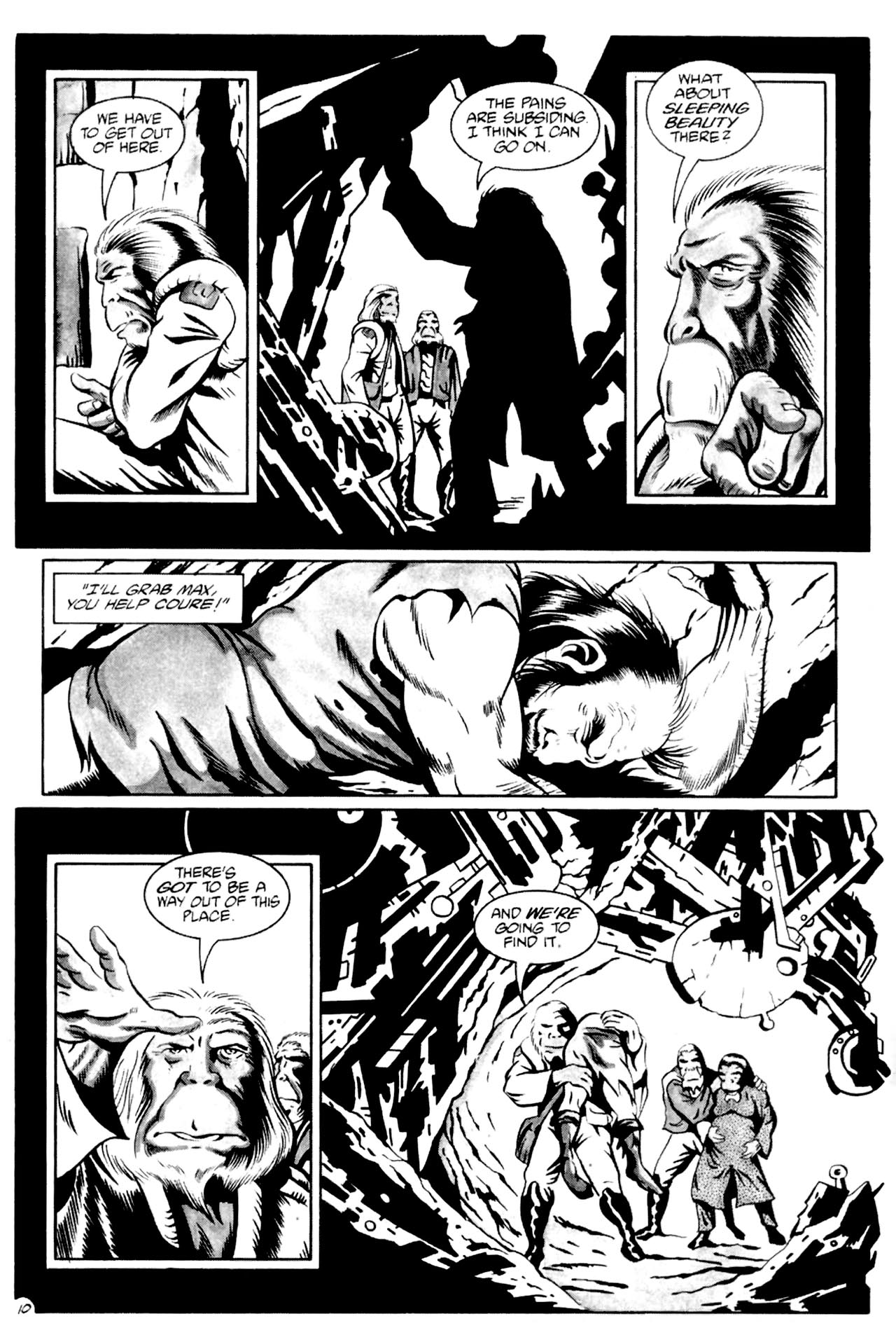 Read online Planet of the Apes (1990) comic -  Issue #2 - 12