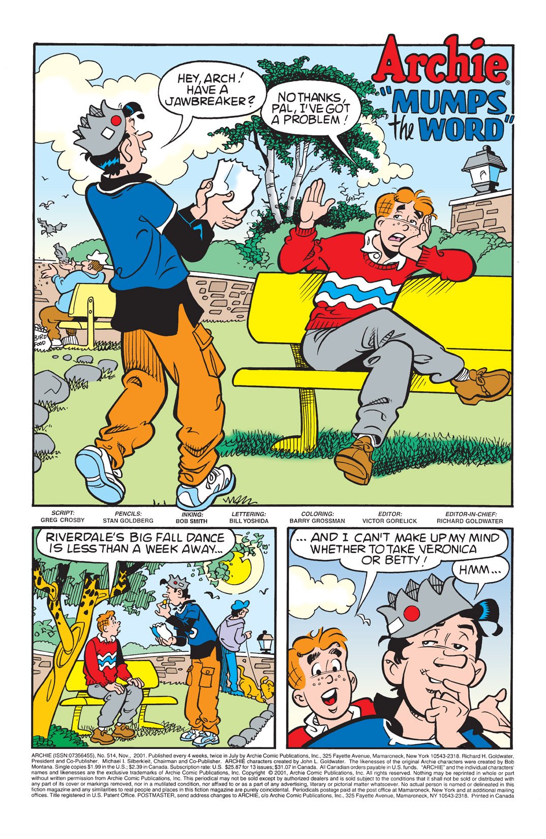 Read online Archie (1960) comic -  Issue #514 - 2