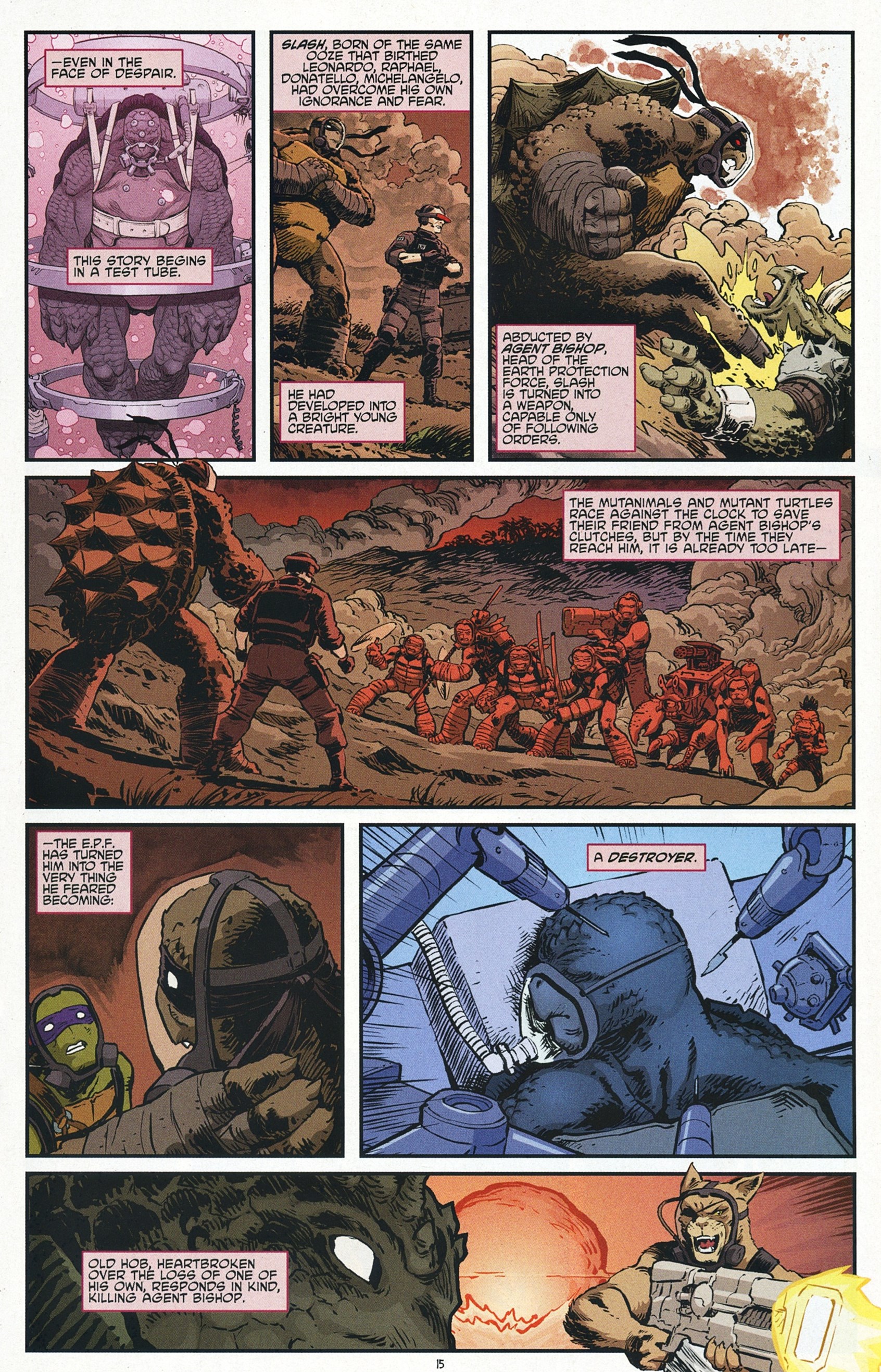 Read online Free Comic Book Day 2019 comic -  Issue # TMNT - 15