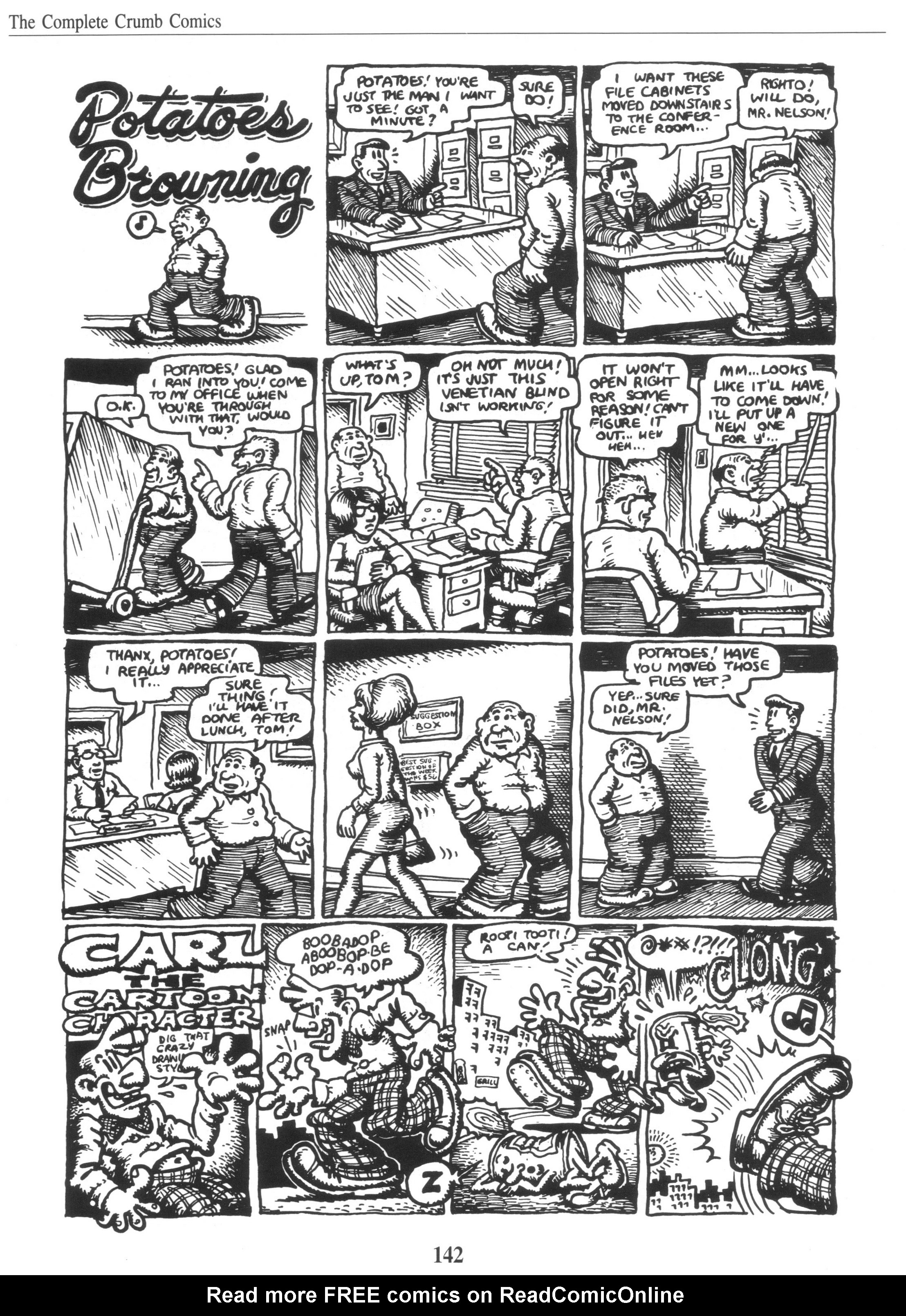 Read online The Complete Crumb Comics comic -  Issue # TPB 6 - 152