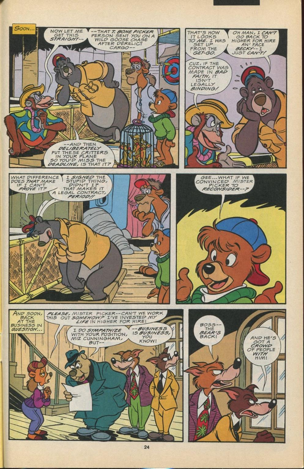 Read online Disney's Tale Spin comic -  Issue #4 - 25