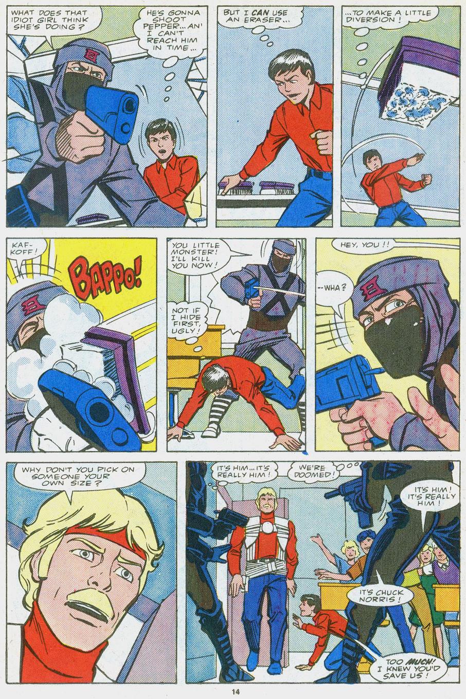 Read online Chuck Norris and the Karate Kommandos comic -  Issue #1 - 15
