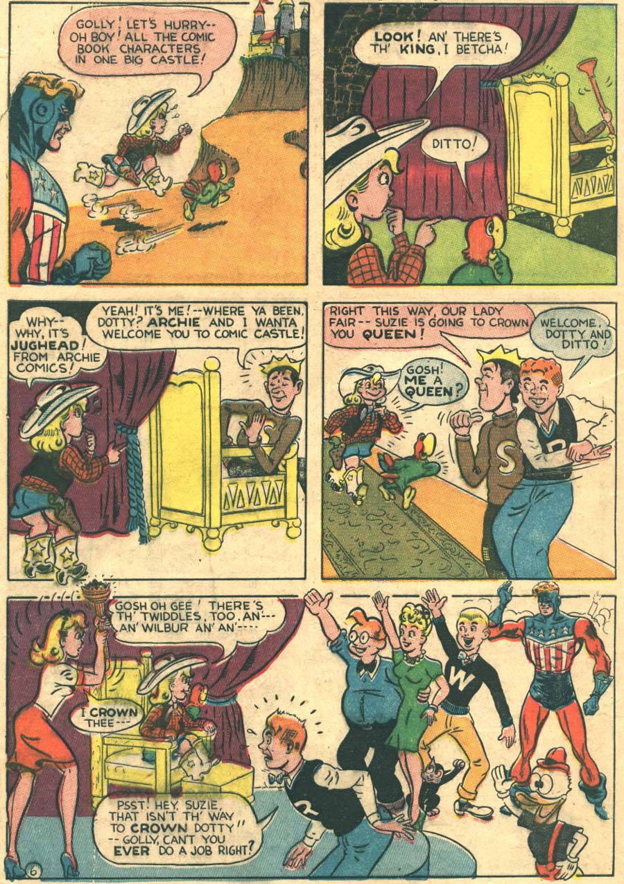 Read online Pep Comics comic -  Issue #58 - 48