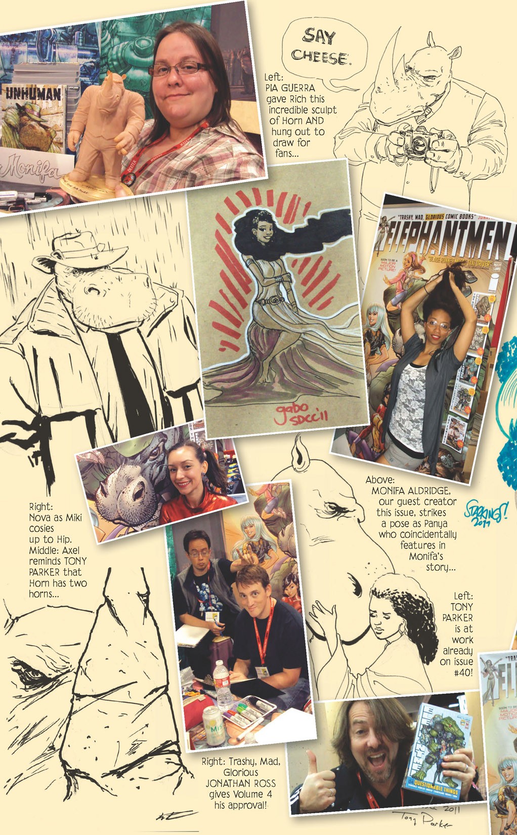 Read online Elephantmen comic -  Issue #34 - 31