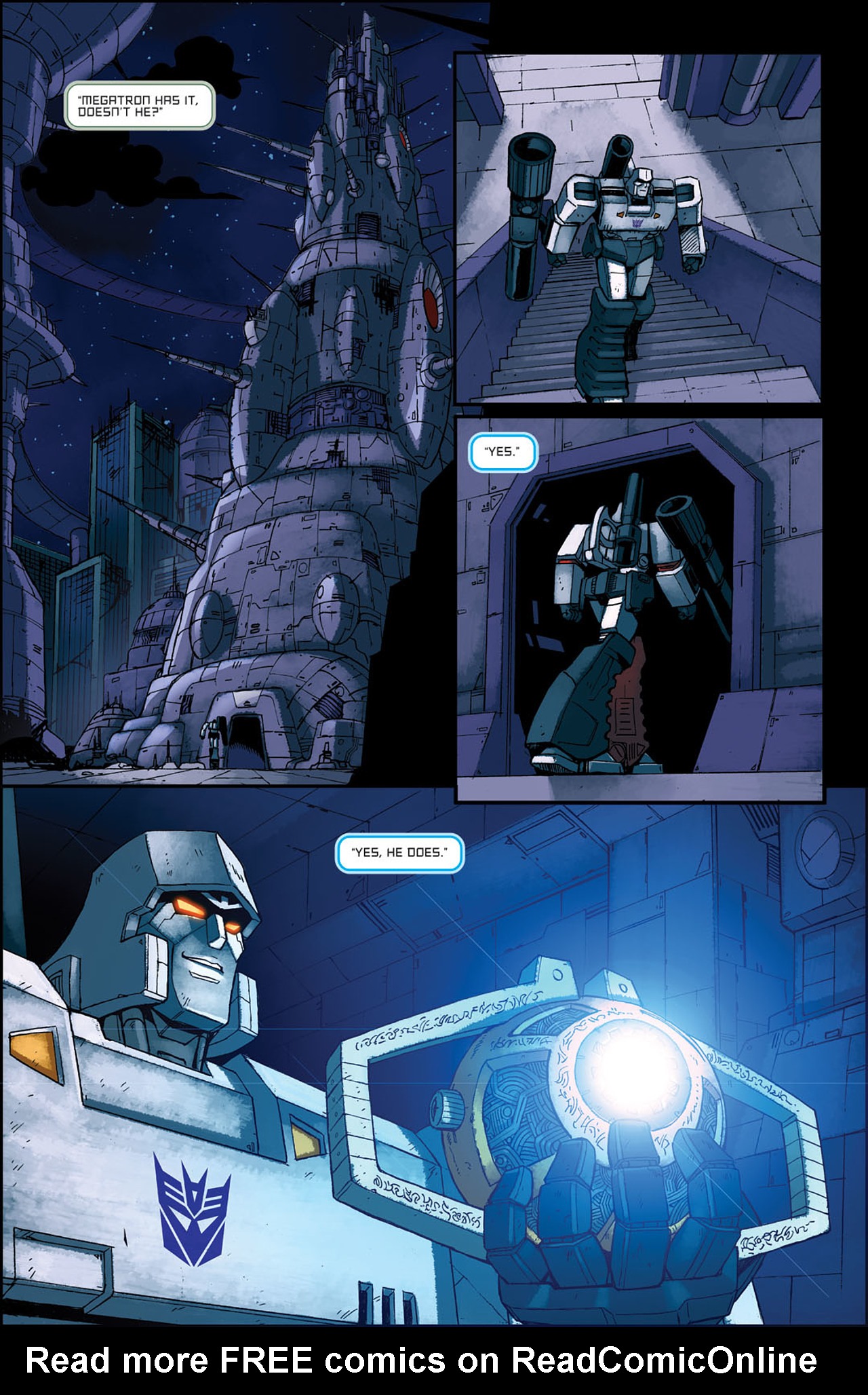 Read online The Transformers: All Hail Megatron comic -  Issue #5 - 24