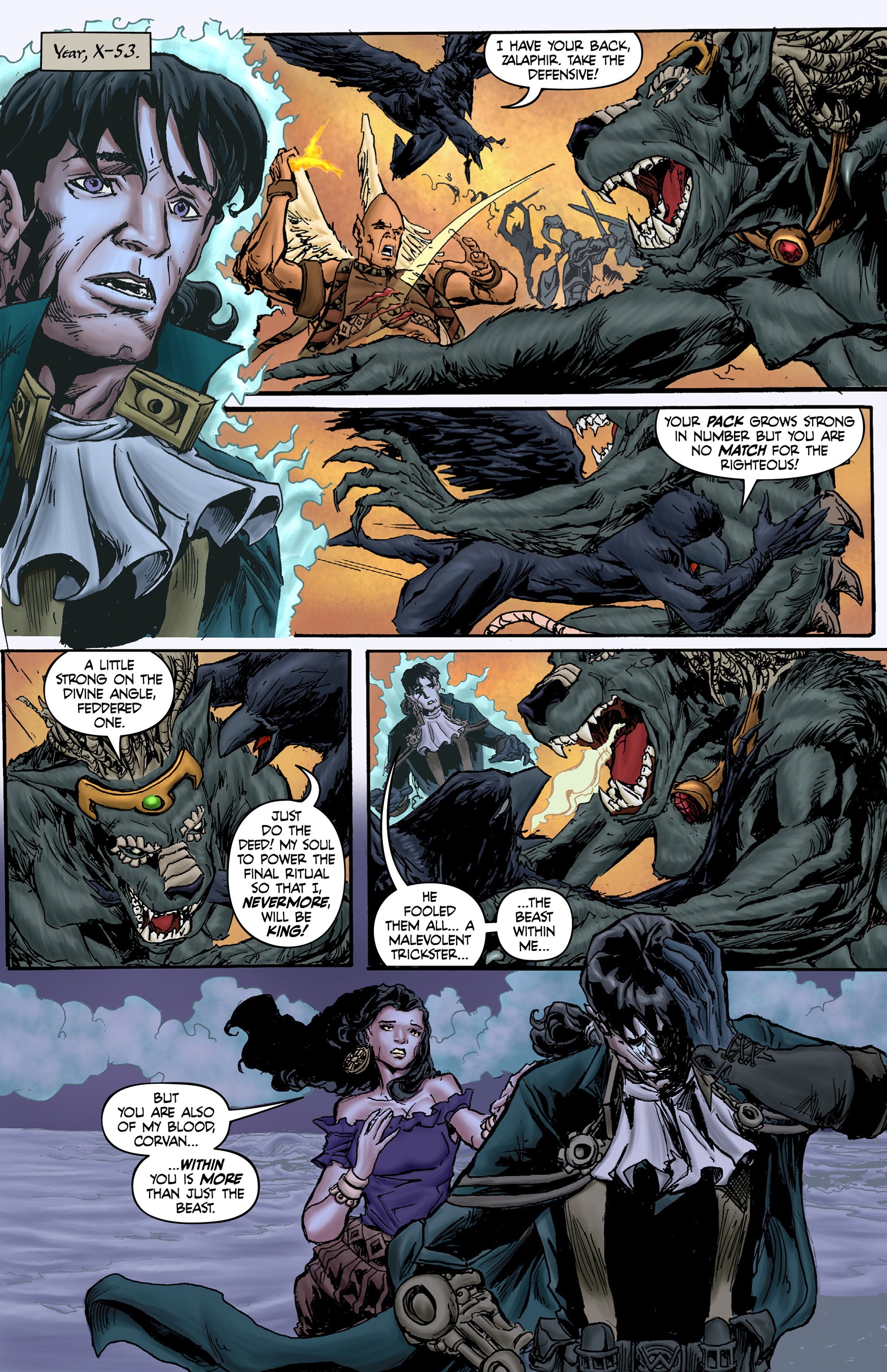 Read online Raven Nevermore comic -  Issue #7 - 25