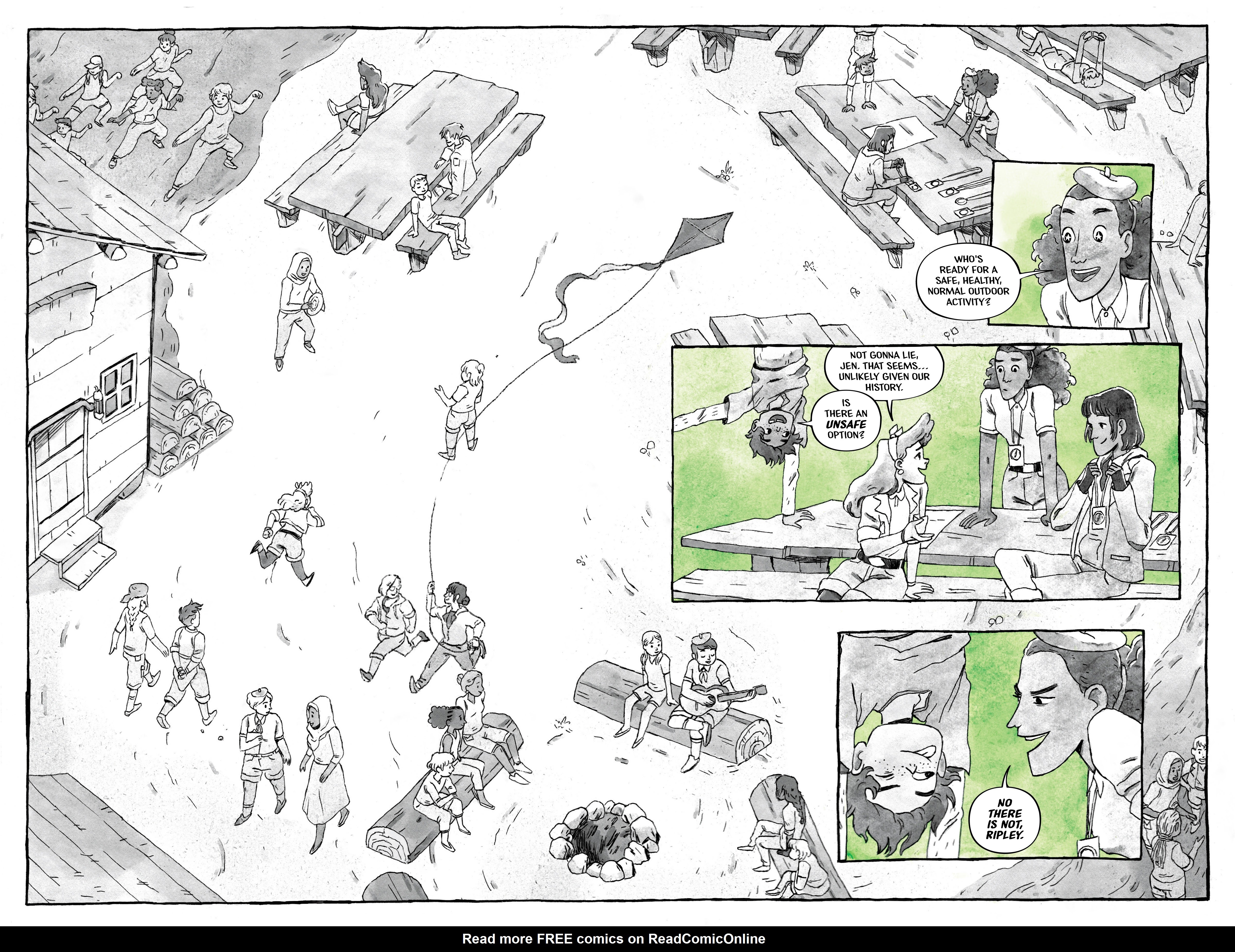 Read online Lumberjanes: The Infernal Compass comic -  Issue # TPB - 10