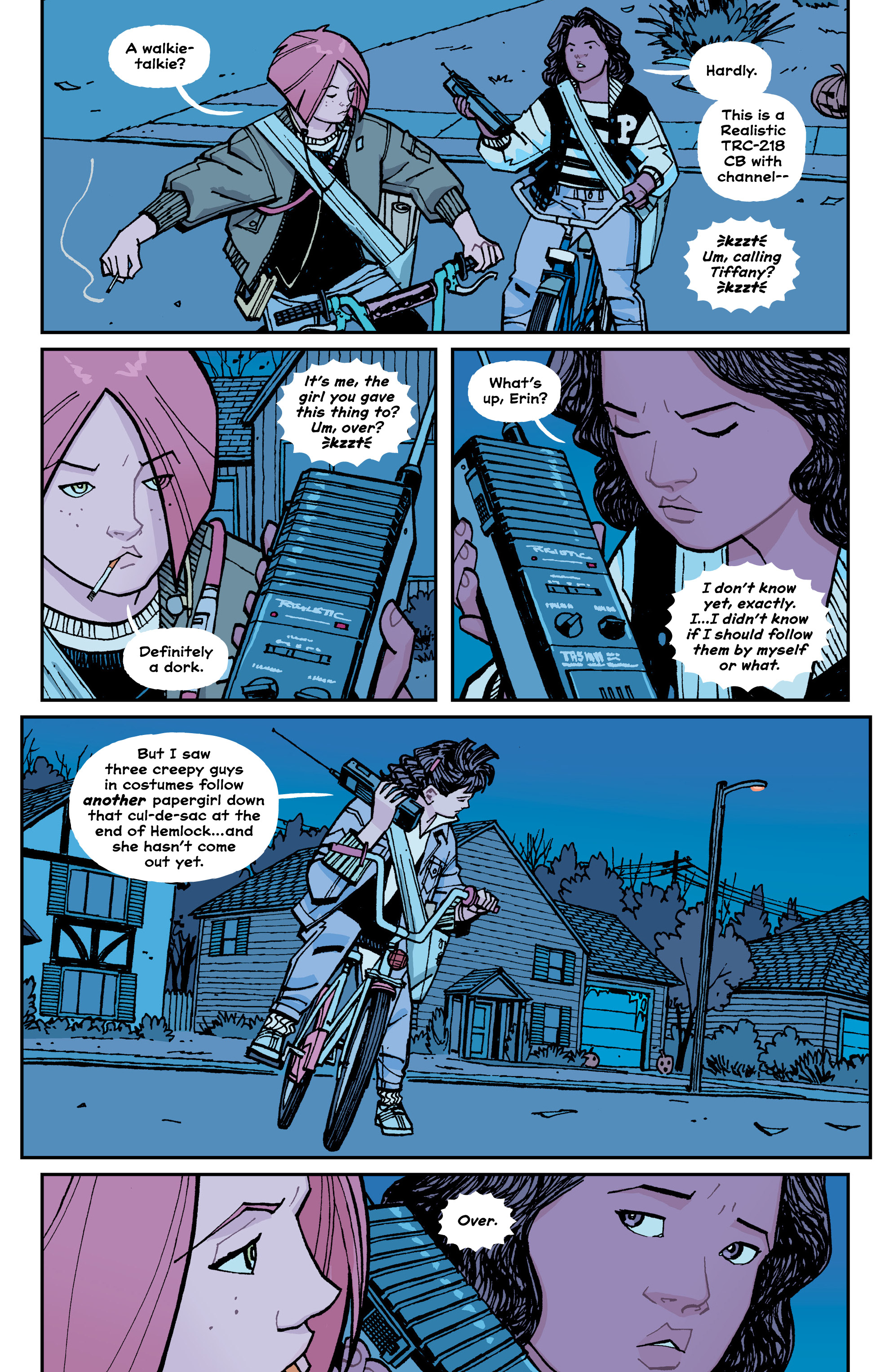 Read online Paper Girls comic -  Issue #30 - 22