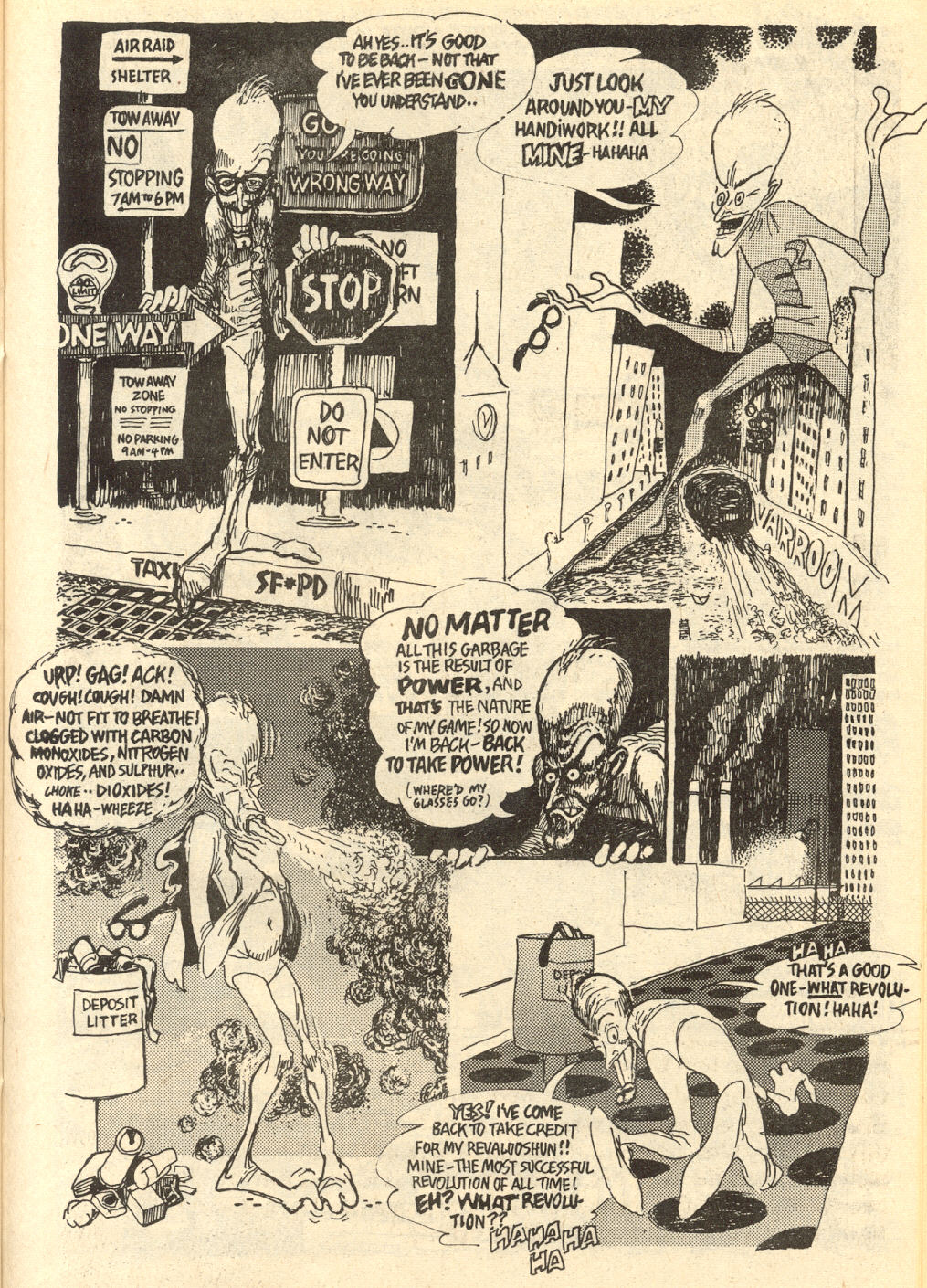 Read online Hydrogen Bomb Funnies comic -  Issue # Full - 34