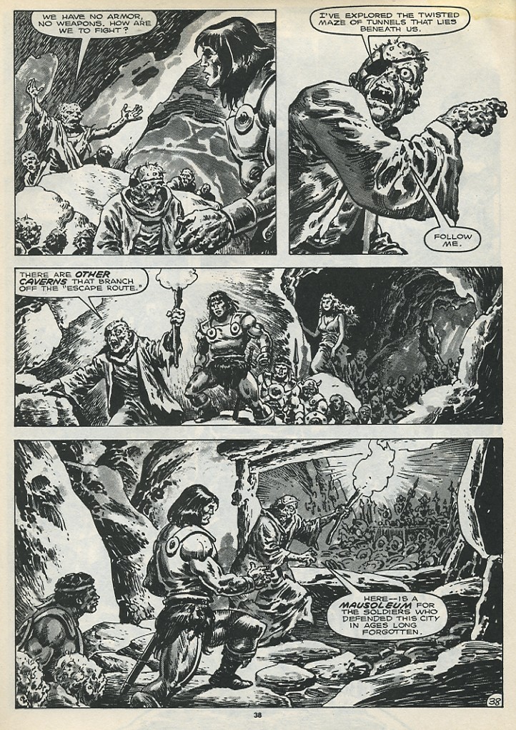 Read online The Savage Sword Of Conan comic -  Issue #173 - 40