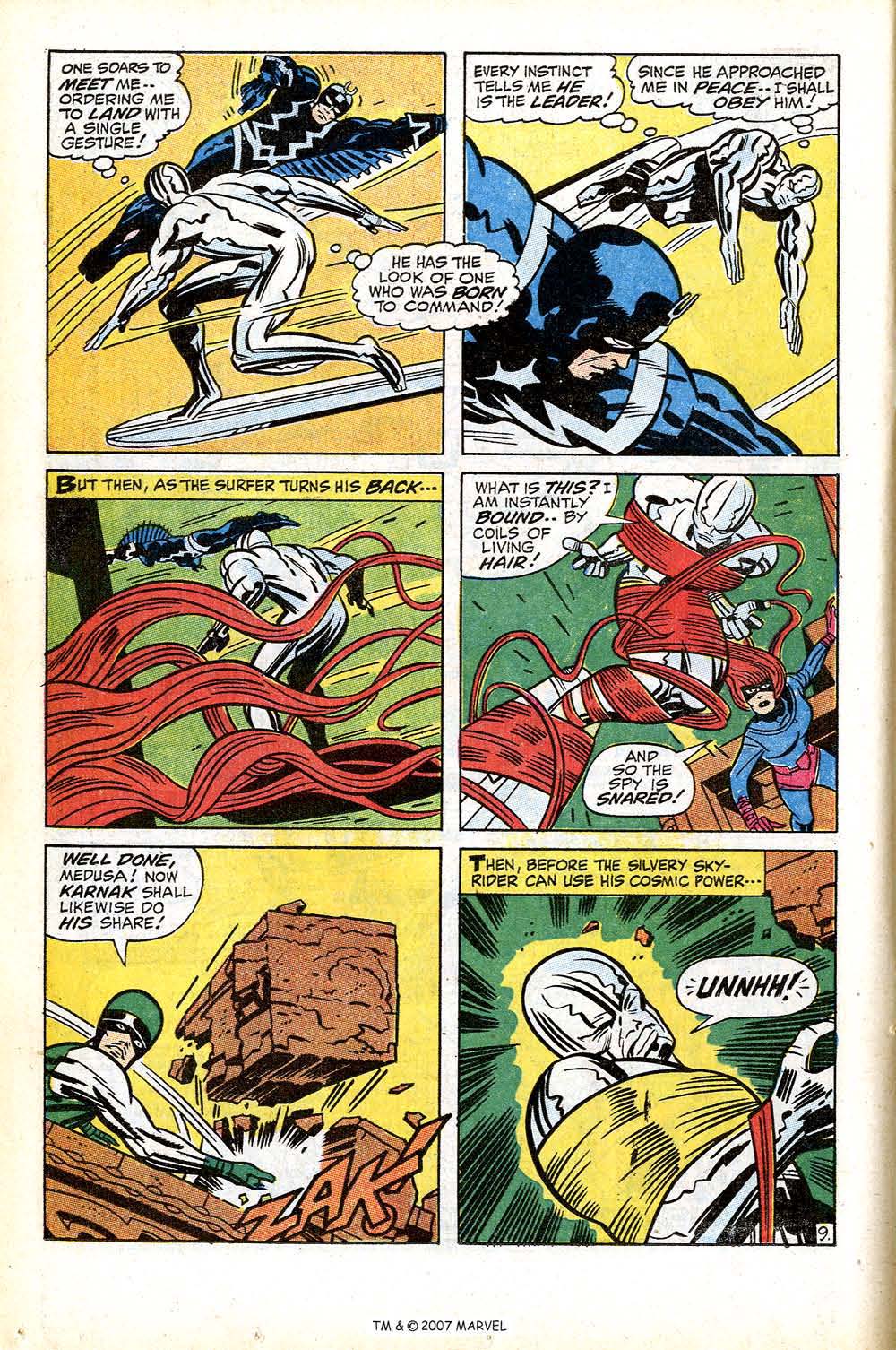 Read online Silver Surfer (1968) comic -  Issue #18 - 14