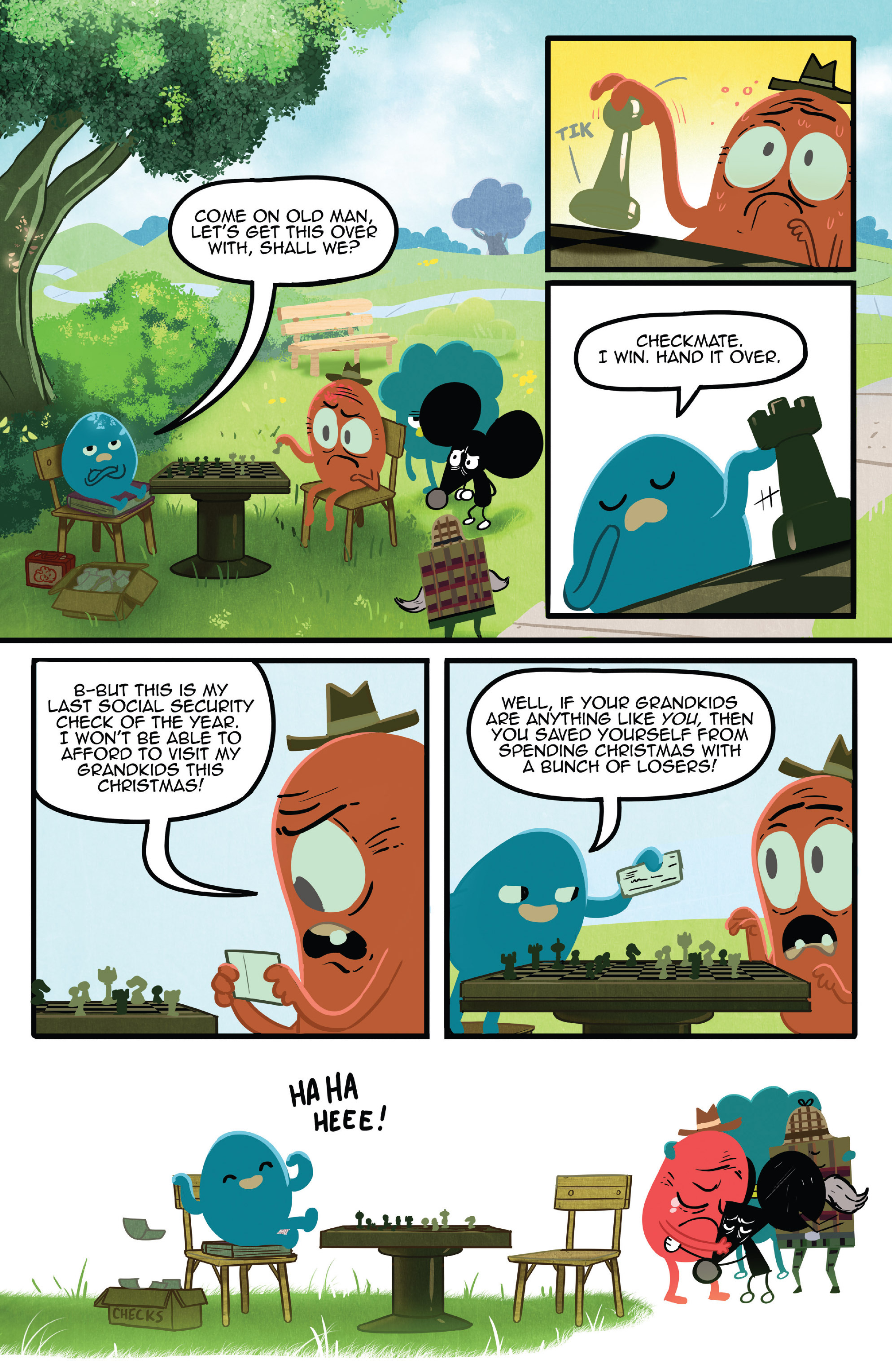 Read online The Amazing World of Gumball comic -  Issue #8 - 10