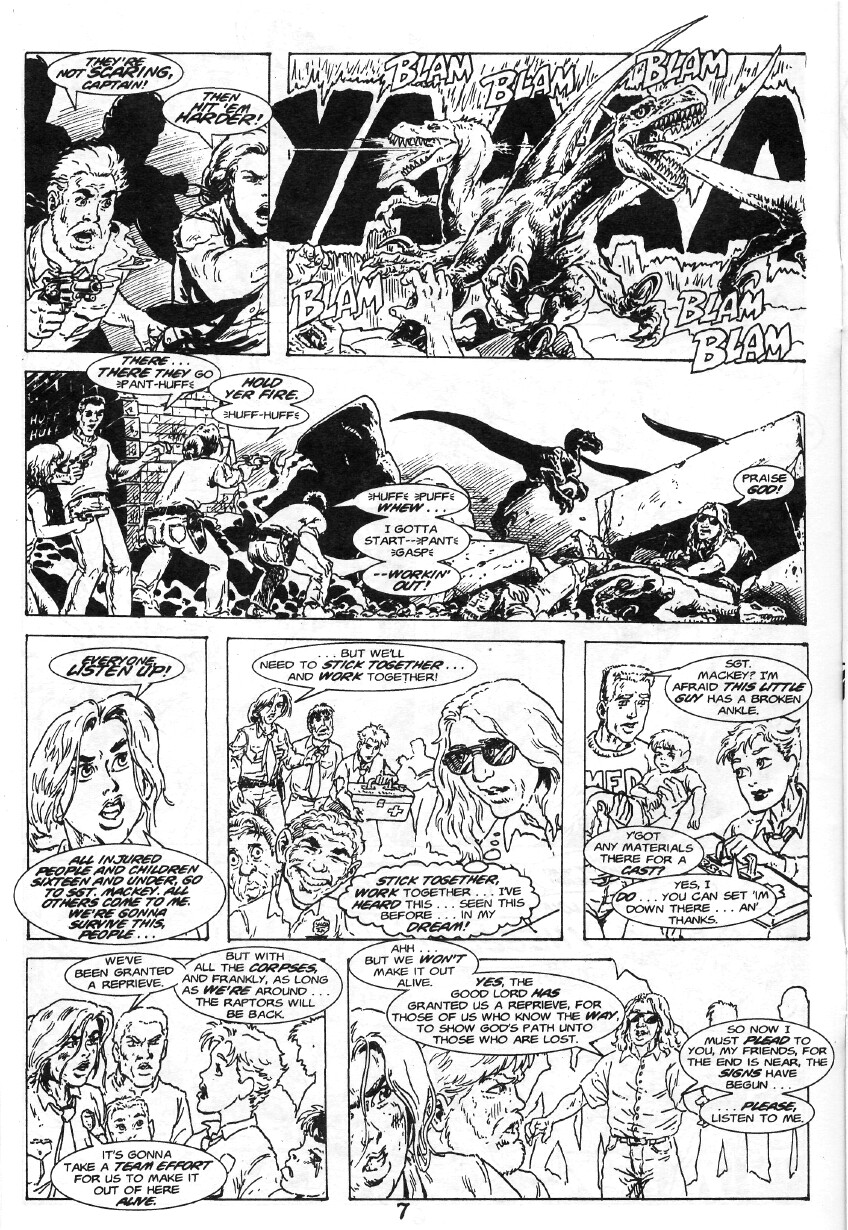 Read online Cavewoman: Rain comic -  Issue #8 - 9