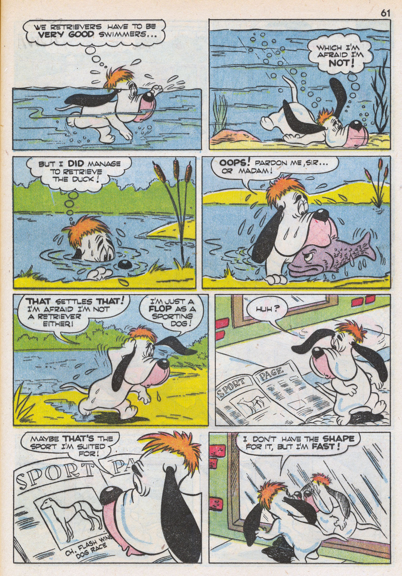 Read online M.G.M.'s Tom and Jerry's Winter Fun comic -  Issue #3 - 64