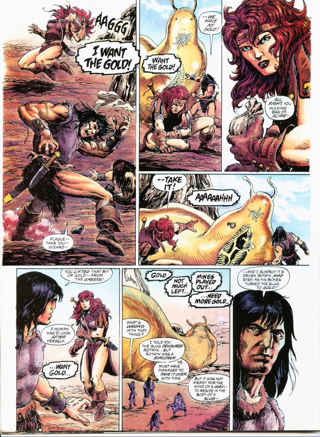 Read online Marvel Graphic Novel comic -  Issue #73 - Conan - The Ravagers Out of Time - 24