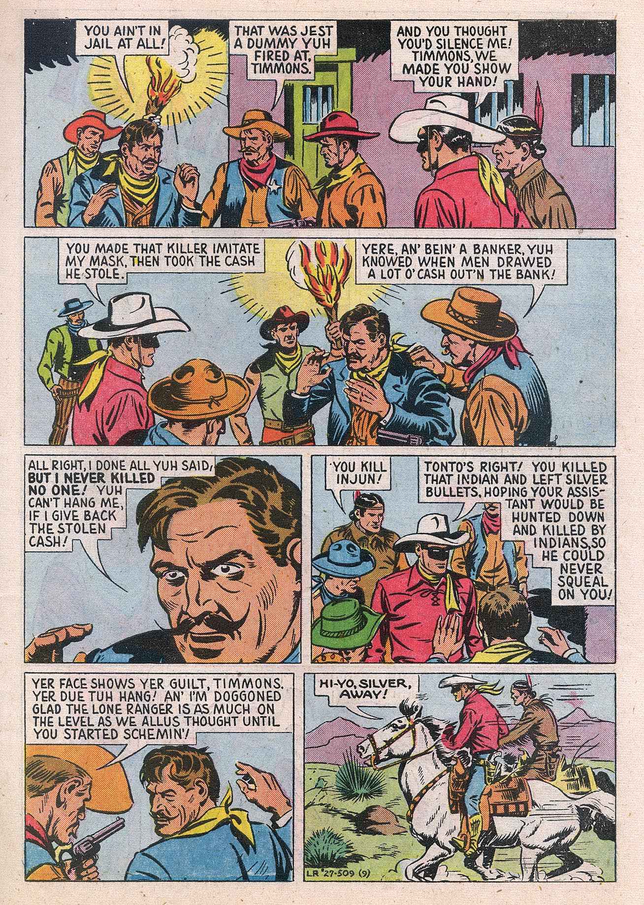 Read online The Lone Ranger (1948) comic -  Issue #27 - 11