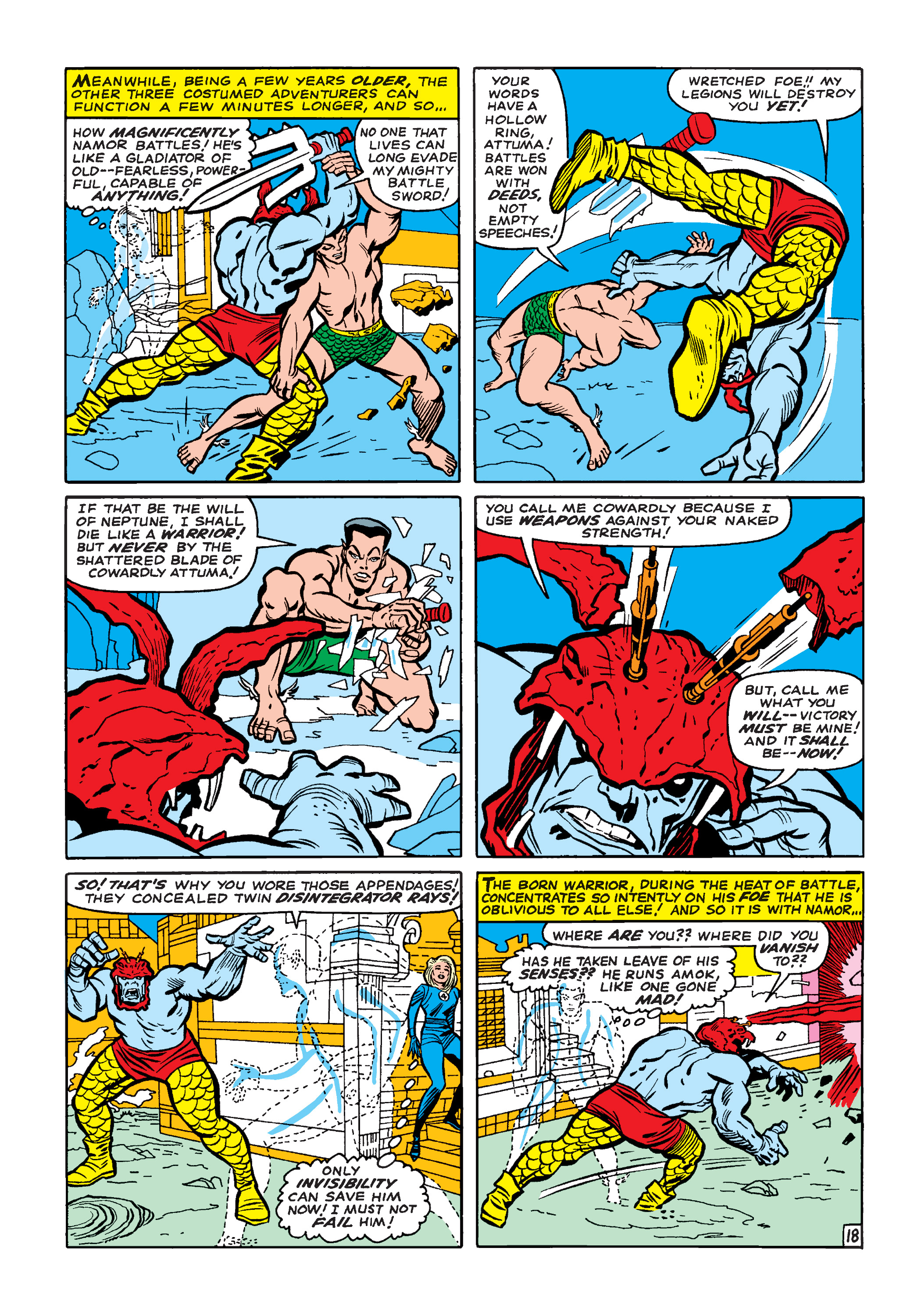 Read online Marvel Masterworks: The Fantastic Four comic -  Issue # TPB 4 (Part 2) - 18