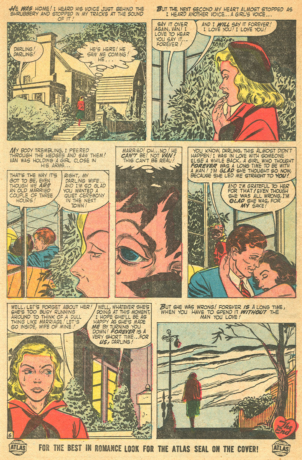 Read online Love Romances comic -  Issue #31 - 16