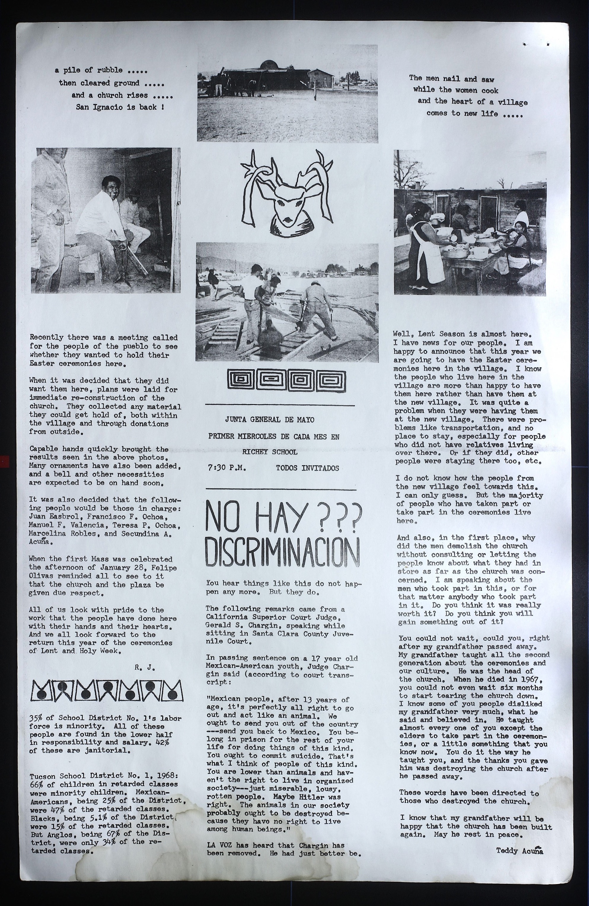 Read online La Voz De M.A.Y.O.: Tata Rambo comic -  Issue # TPB 1 - 108