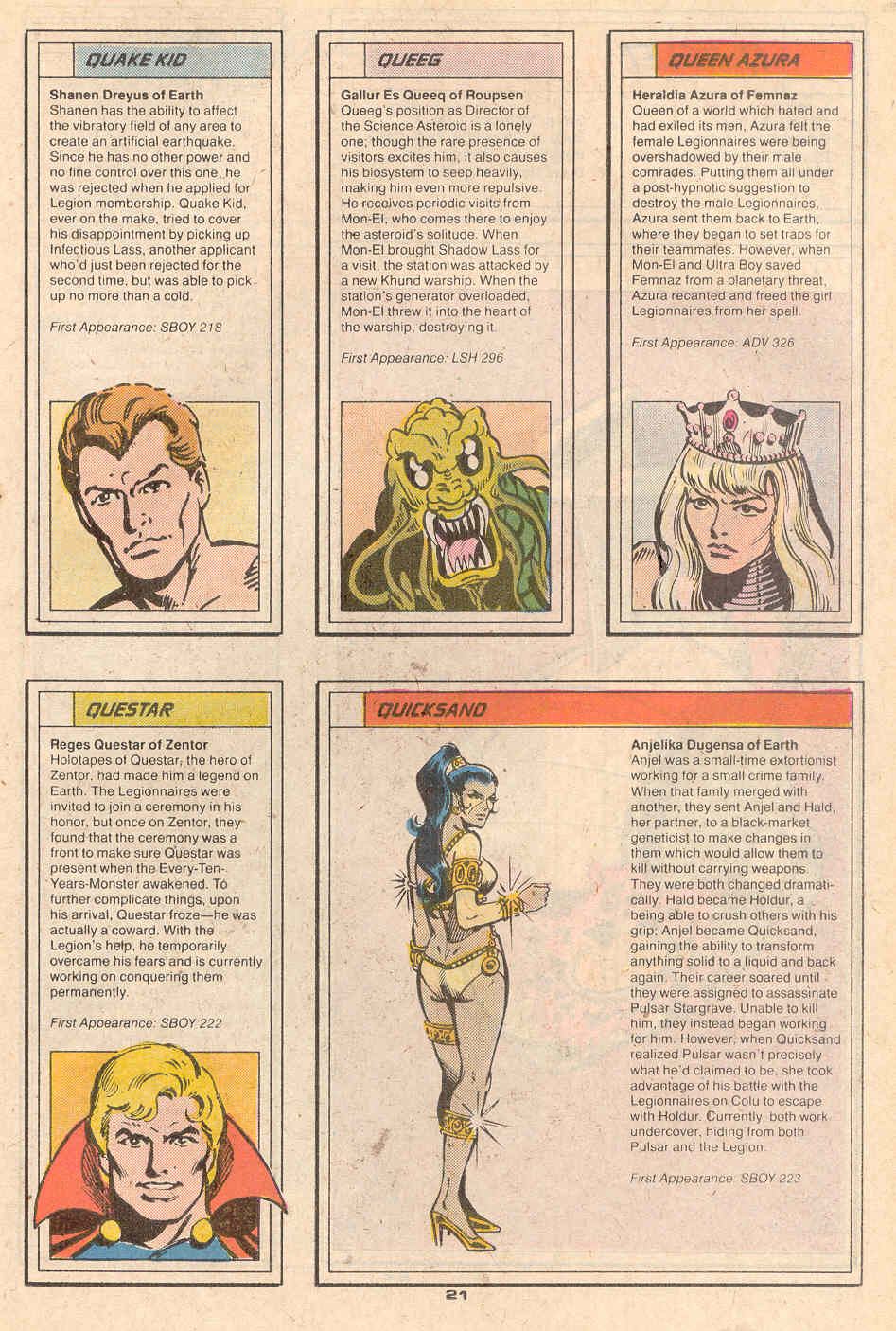 Who's Who in the Legion of Super-Heroes Issue #5 #5 - English 22