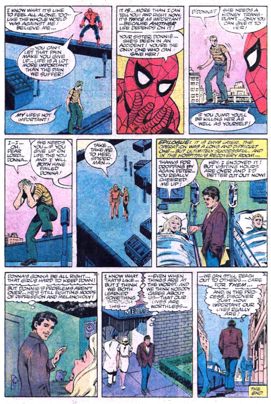 Read online The Spectacular Spider-Man (1976) comic -  Issue #102 - 23