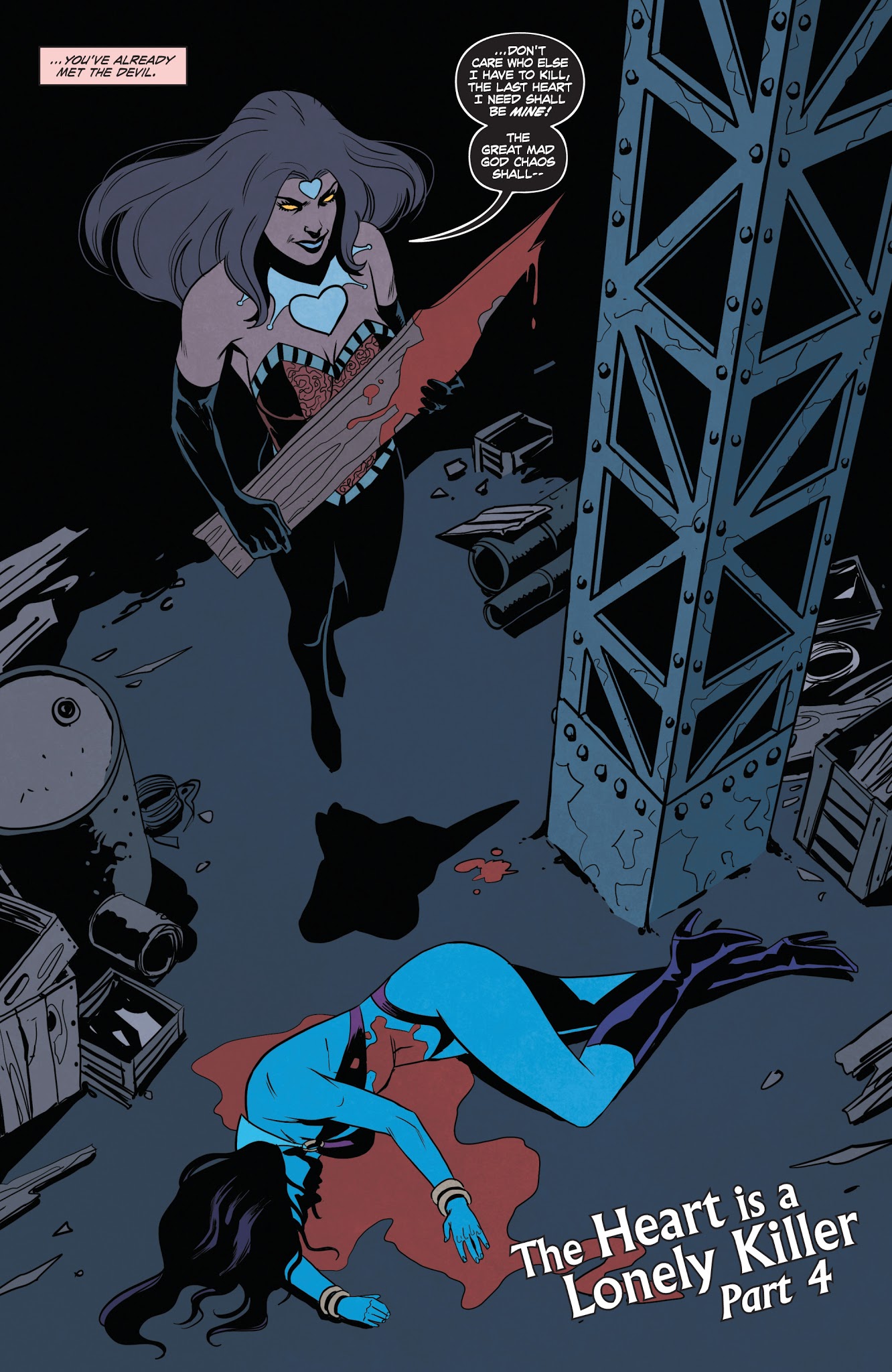 Read online Hack/Slash vs. Vampirella comic -  Issue #4 - 5