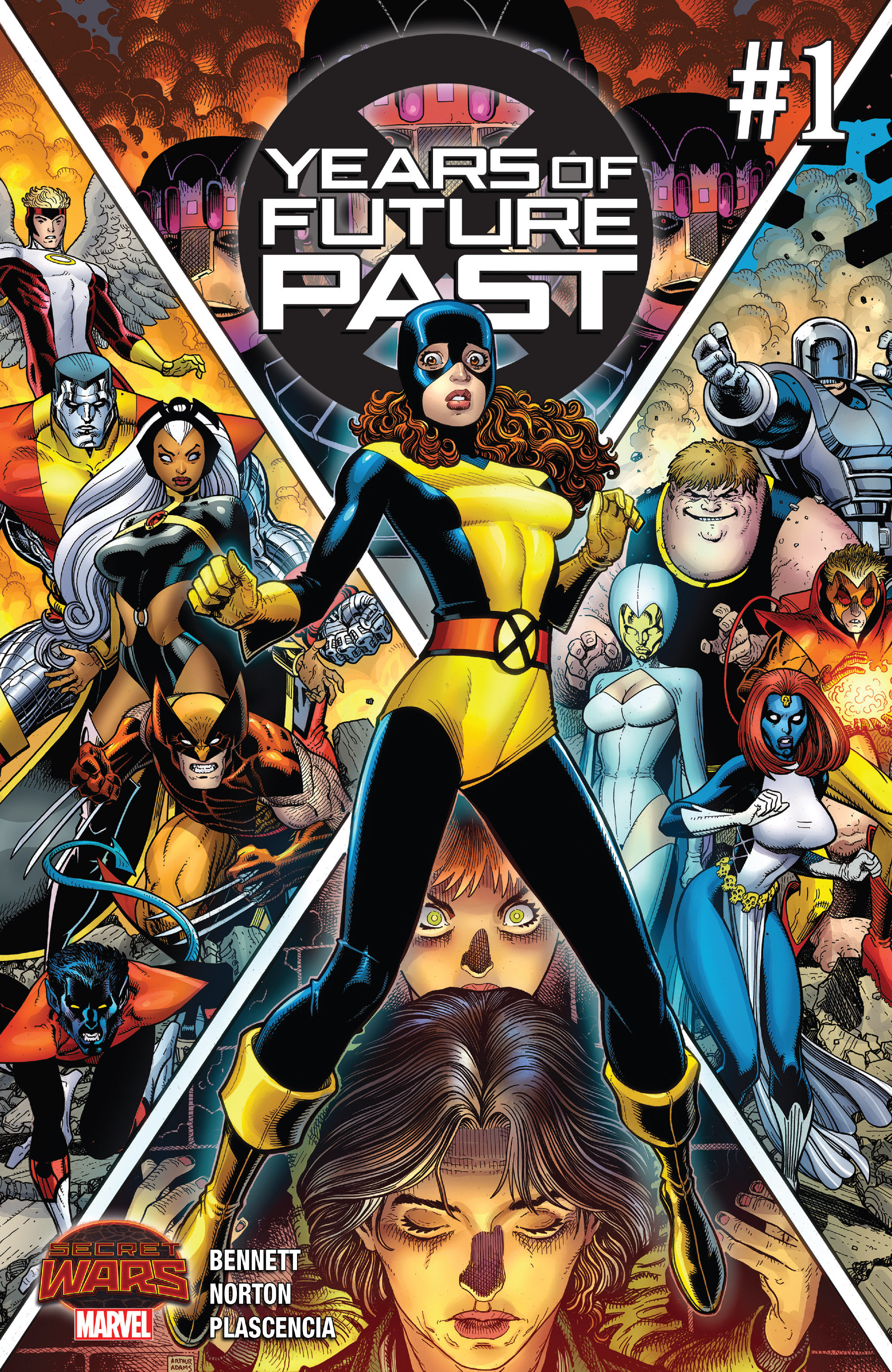 Read online Years of Future Past comic -  Issue #1 - 1