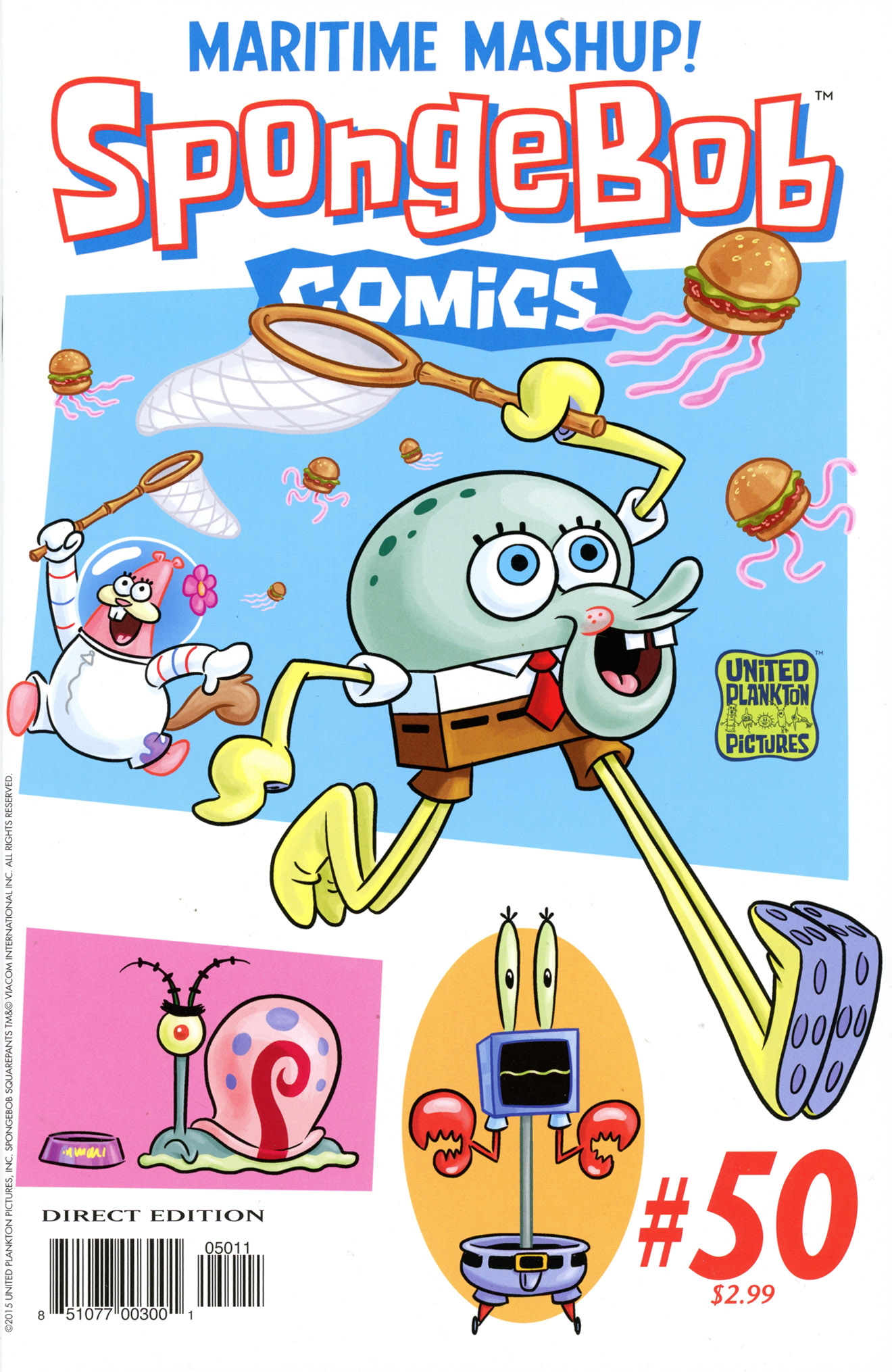 Read online SpongeBob Comics comic -  Issue #50 - 1