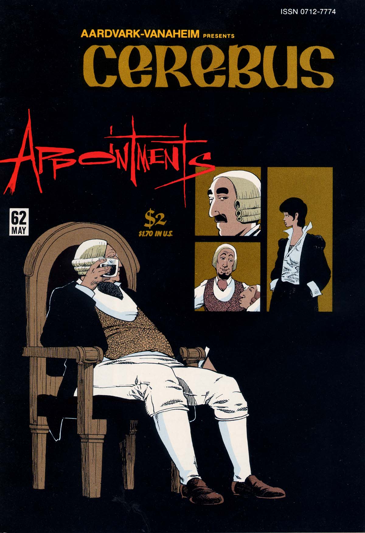 Read online Cerebus comic -  Issue #62 - 1