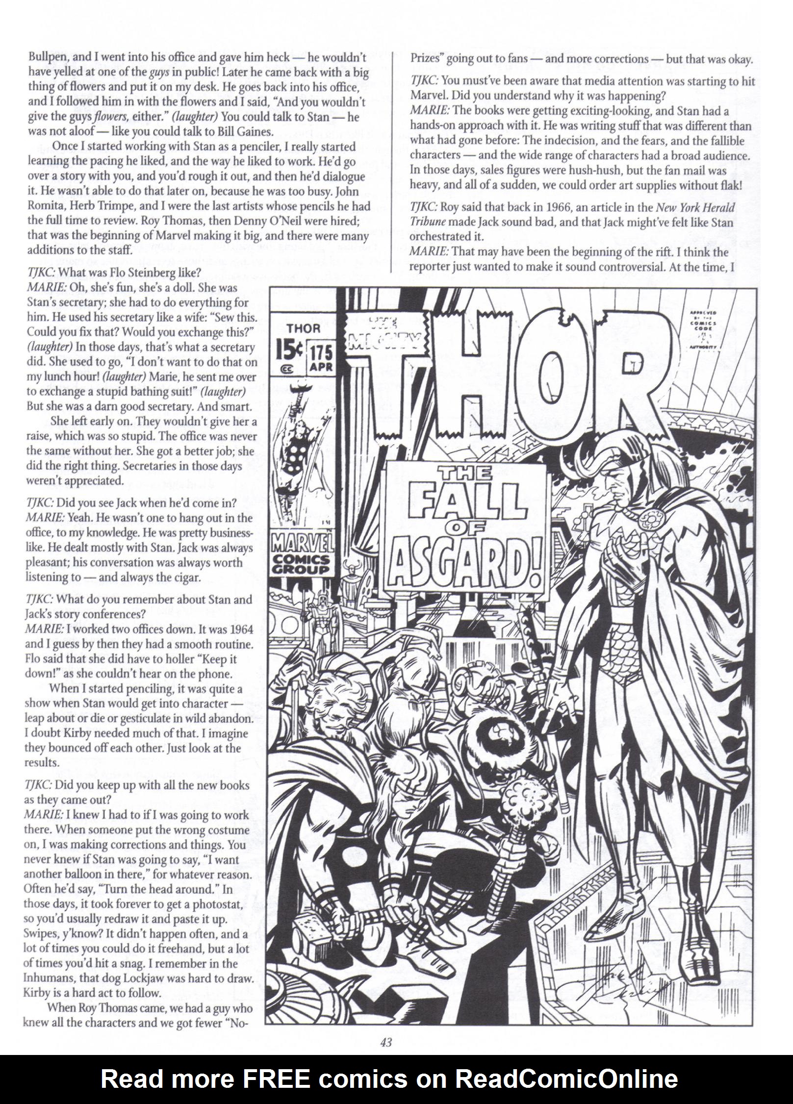 Read online The Jack Kirby Collector comic -  Issue #18 - 42