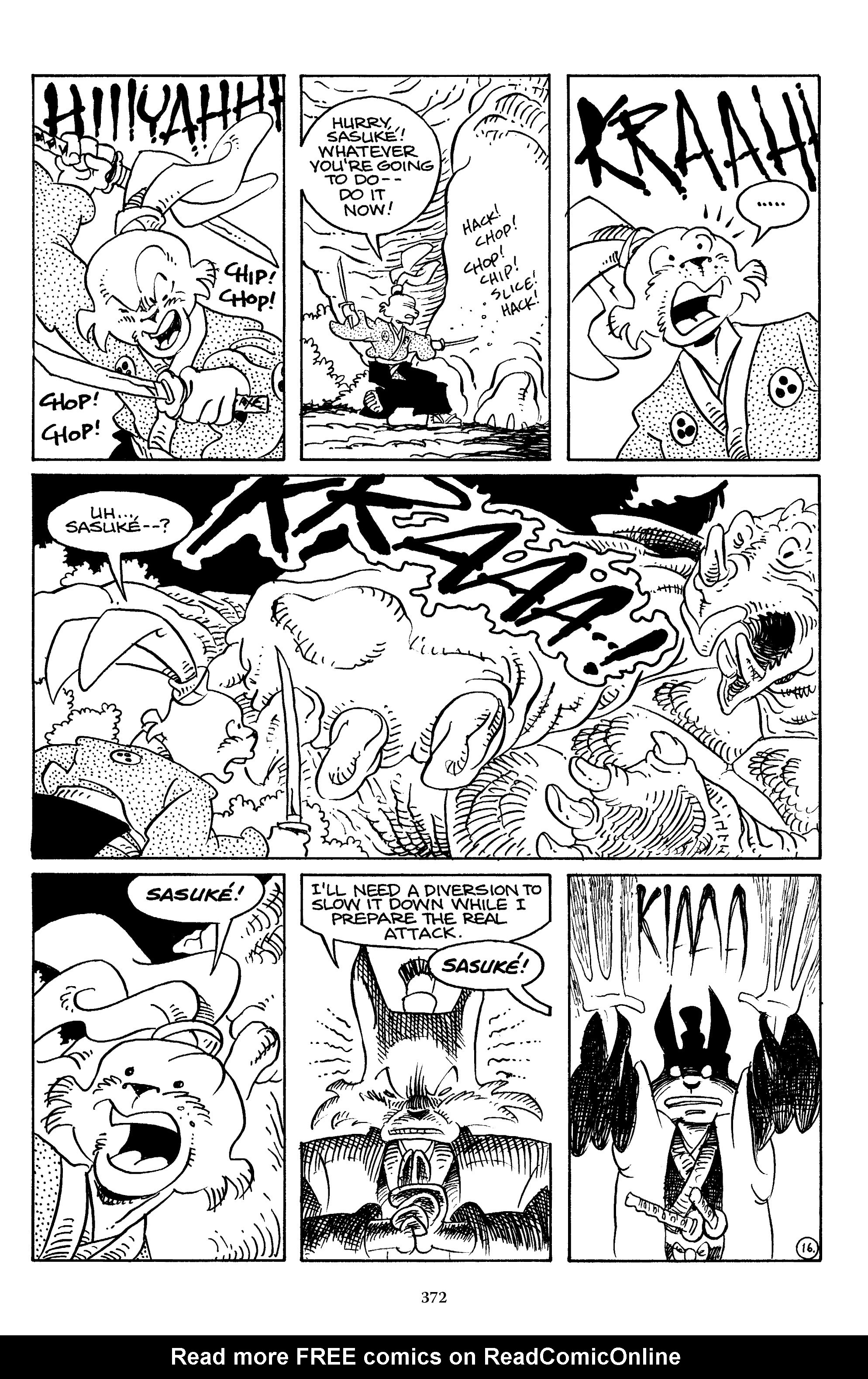 Read online The Usagi Yojimbo Saga comic -  Issue # TPB 4 - 369