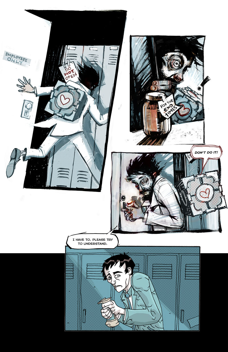 Read online Portal 2: Lab Rat comic -  Issue # Full - 5