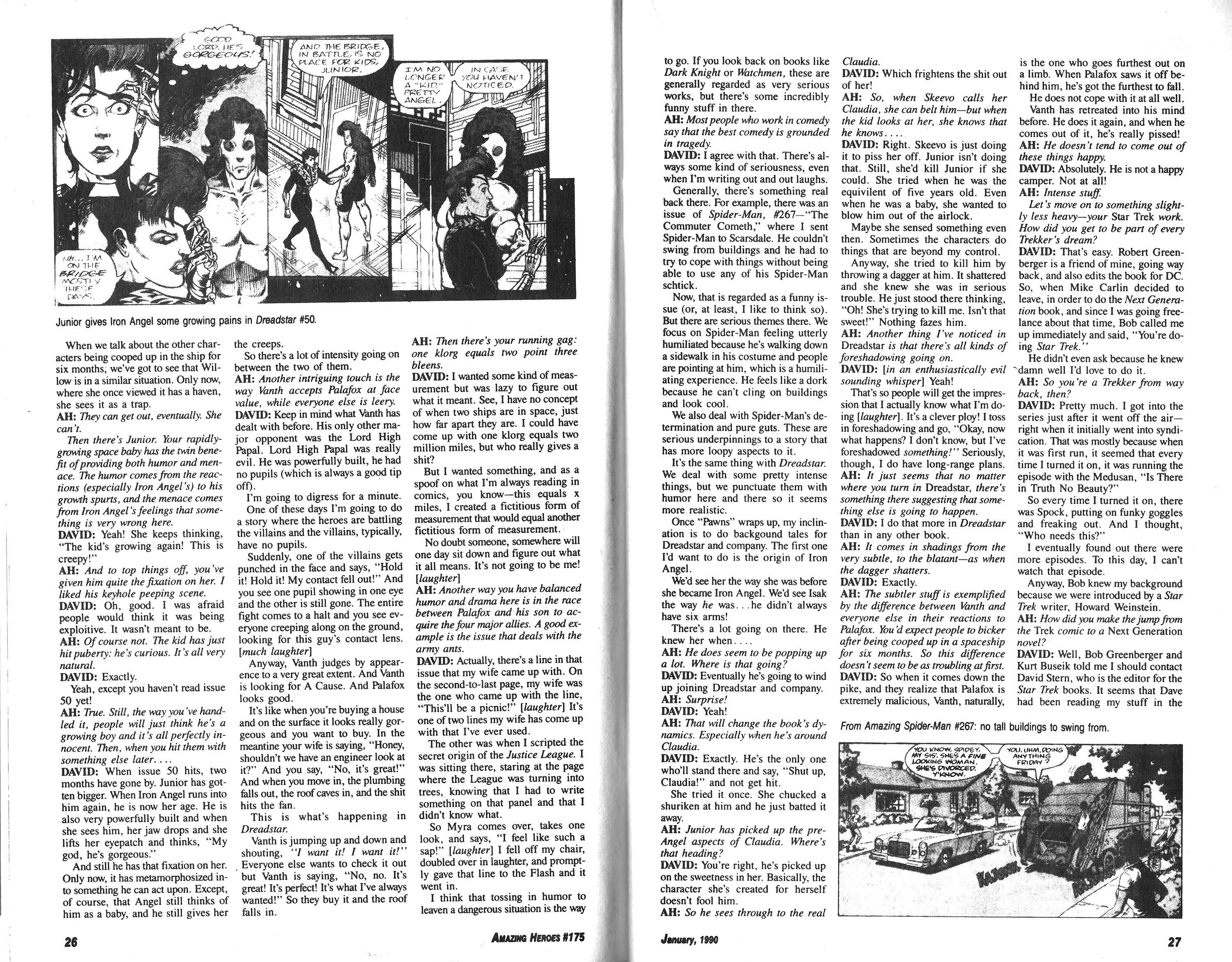 Read online Amazing Heroes comic -  Issue #175 - 14