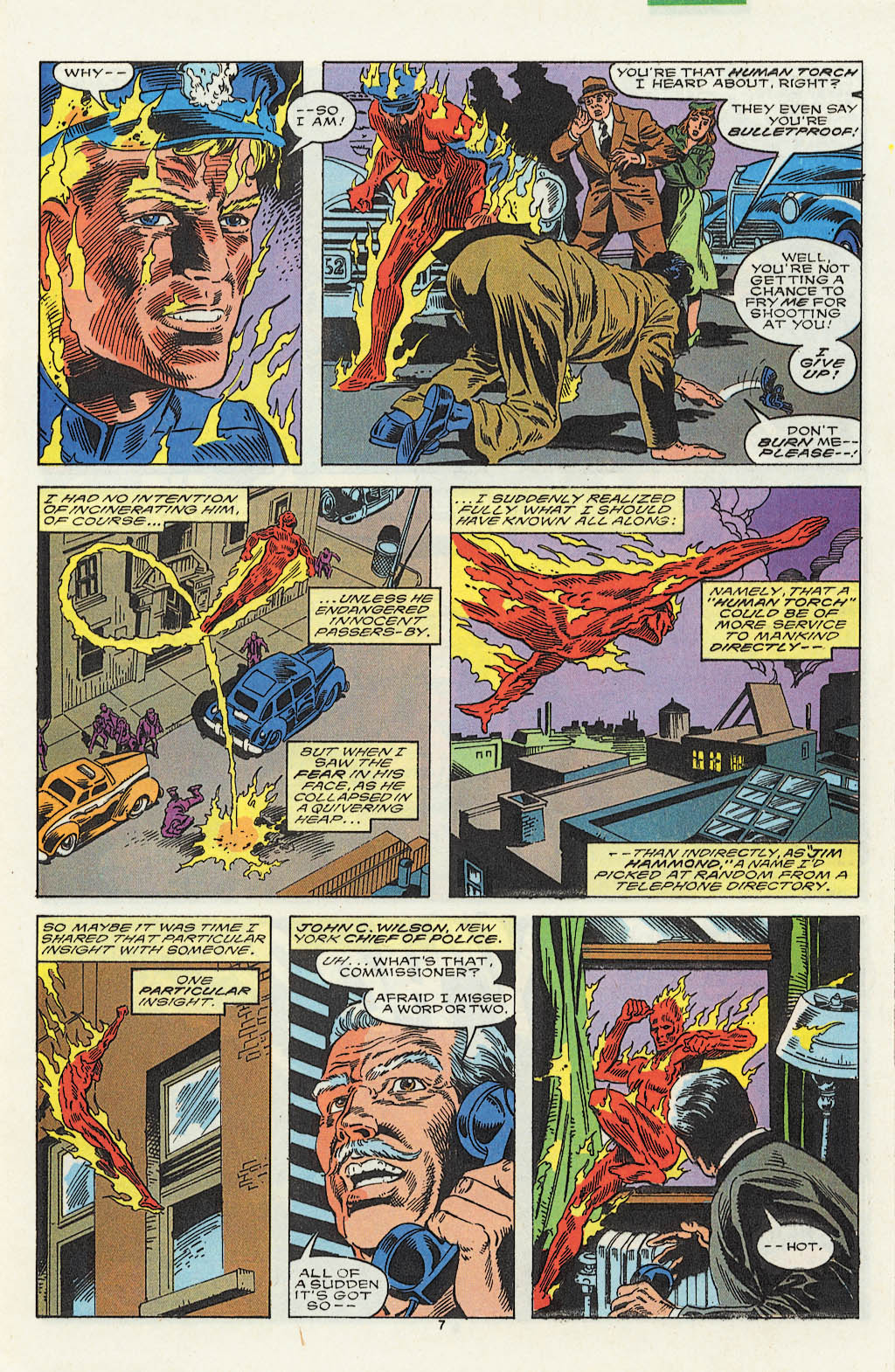 Read online The Saga of the Original Human Torch comic -  Issue #2 - 6