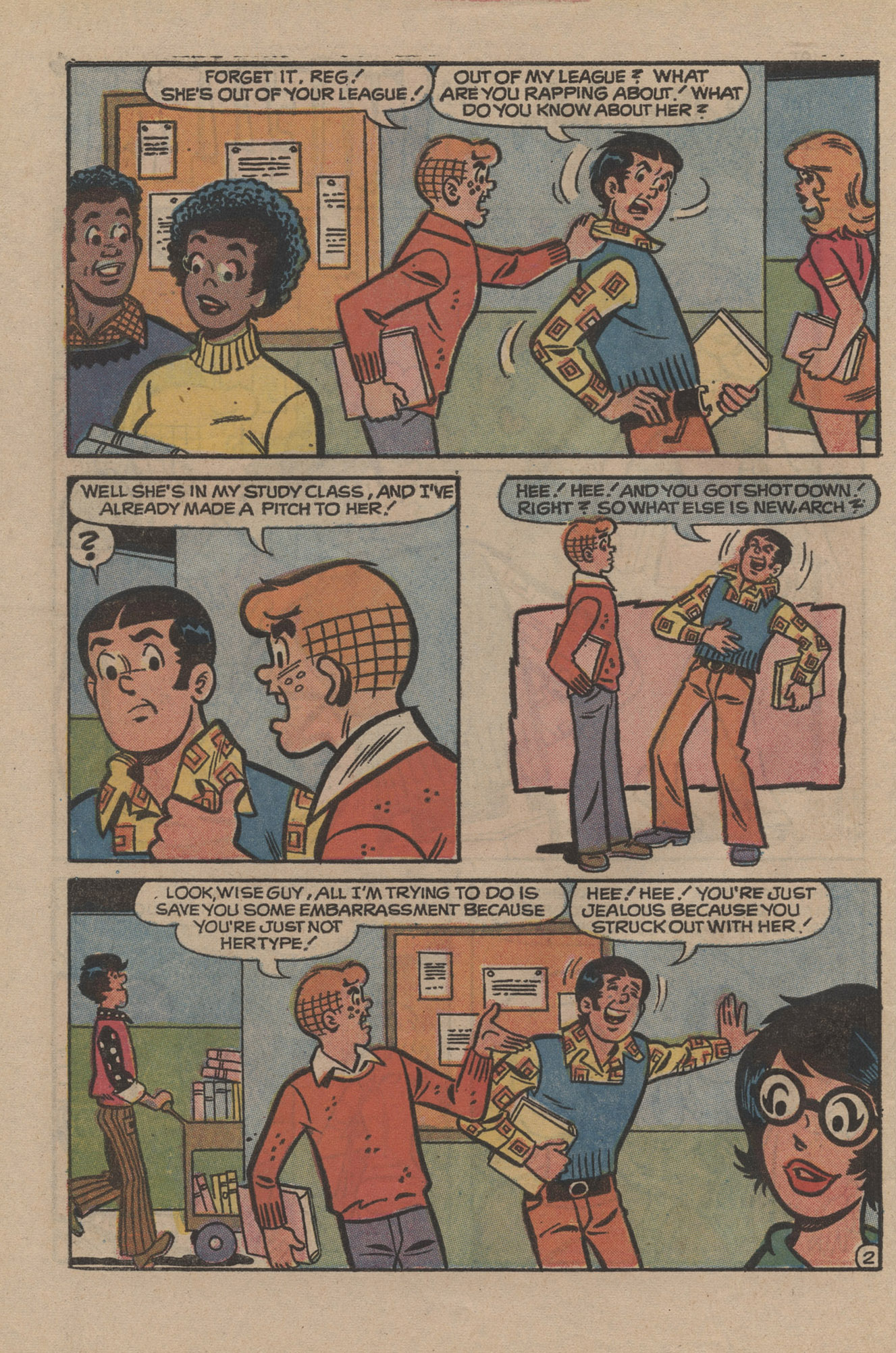 Read online Reggie and Me (1966) comic -  Issue #67 - 46