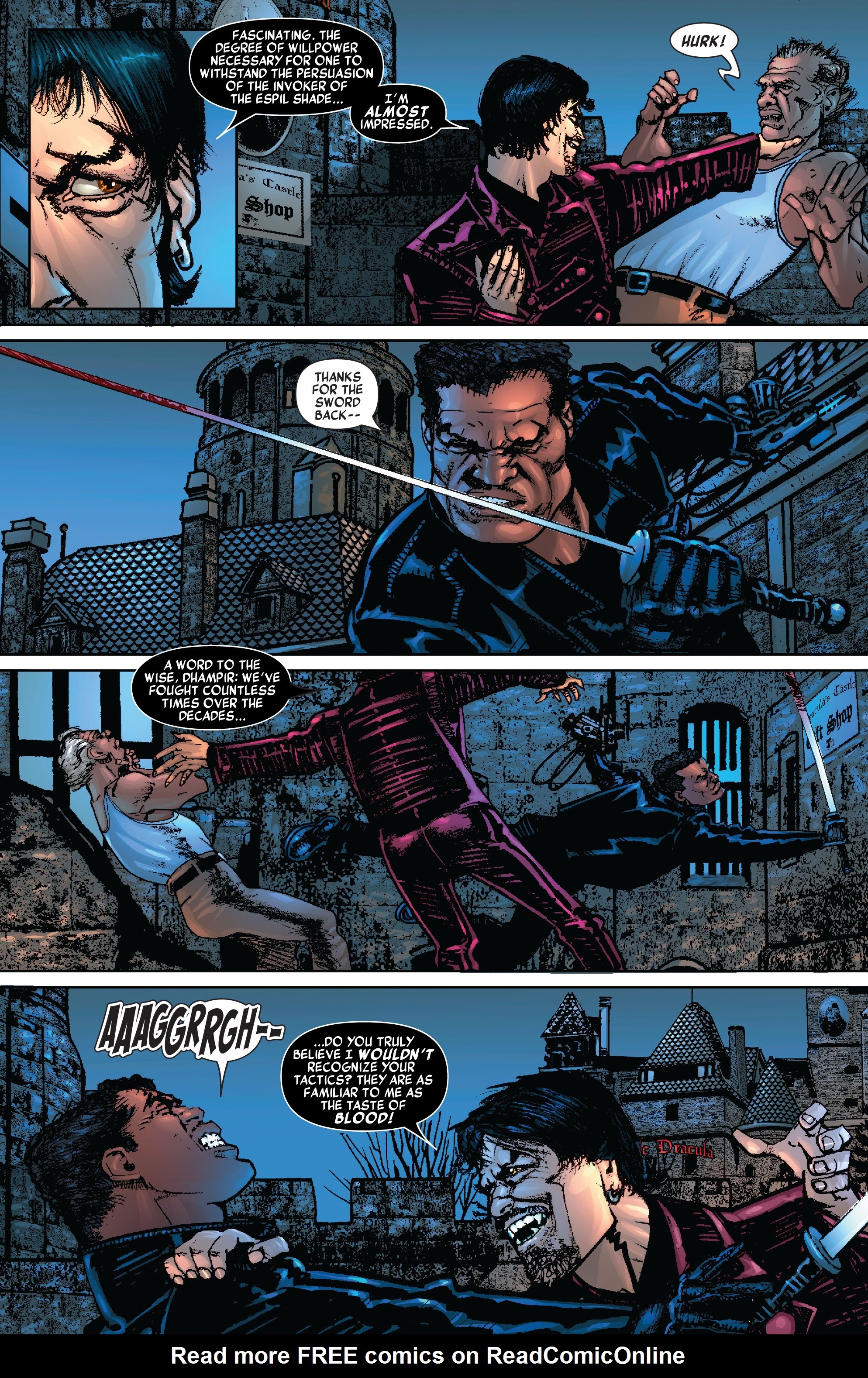 Read online Blade by Marc Guggenheim: The Complete Collection comic -  Issue # TPB (Part 3) - 60