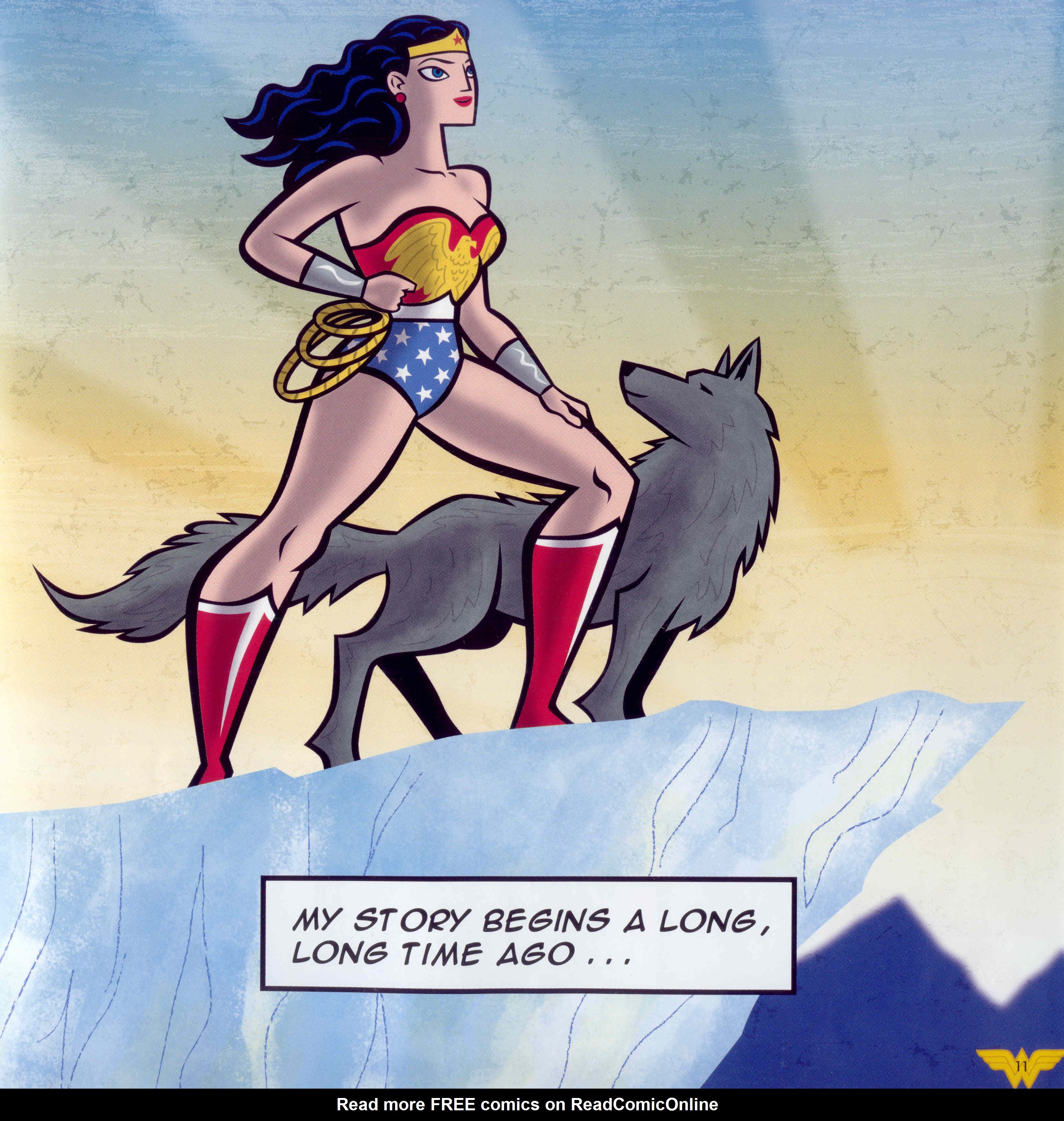 Read online Wonder Woman: The Story of the Amazon Princess comic -  Issue # Full - 15