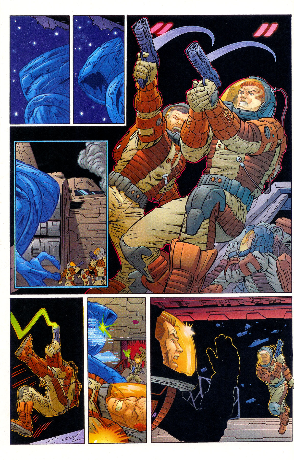 Read online Titan A.E. comic -  Issue #2 - 22