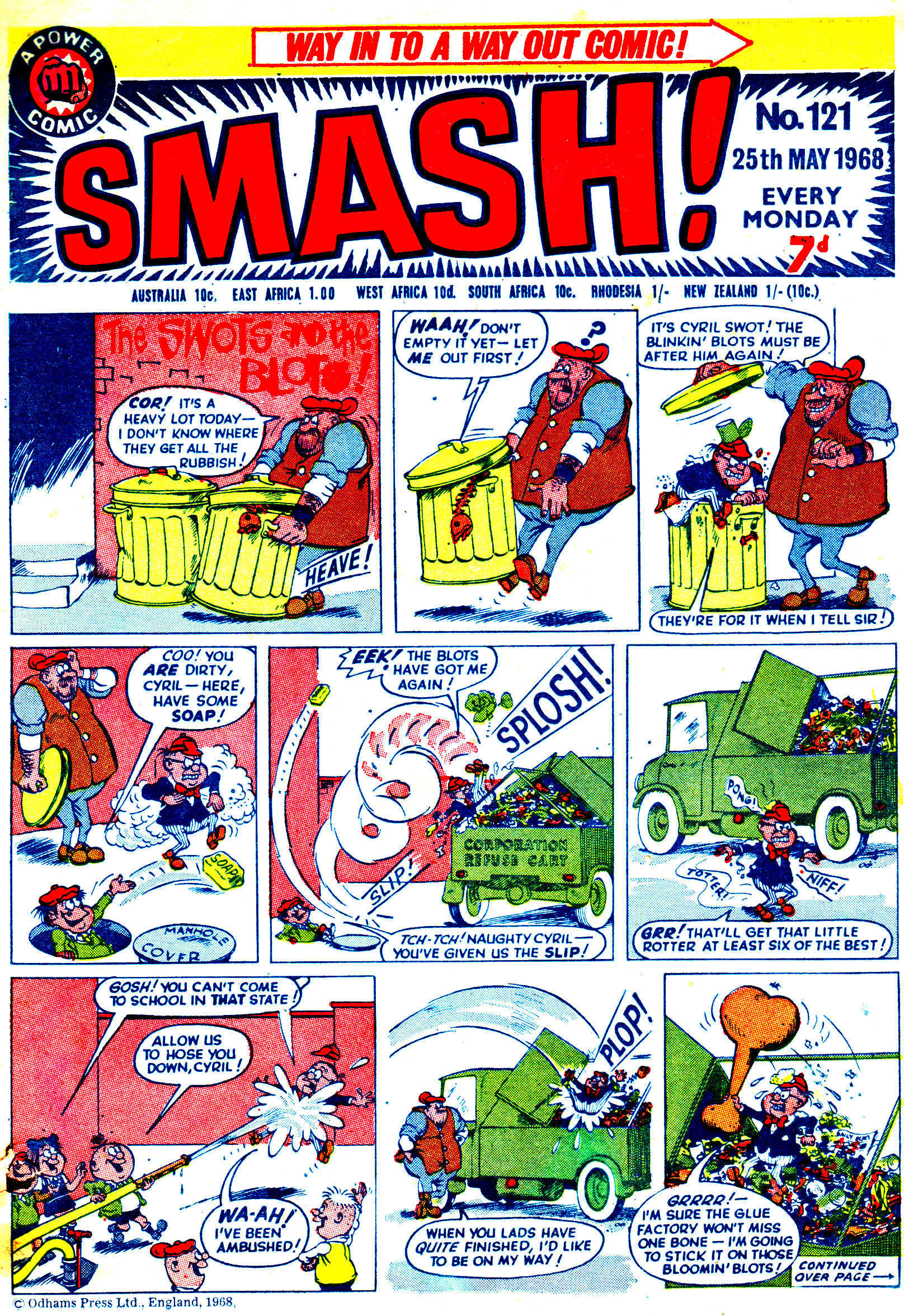Read online Smash! (1966) comic -  Issue #121 - 1