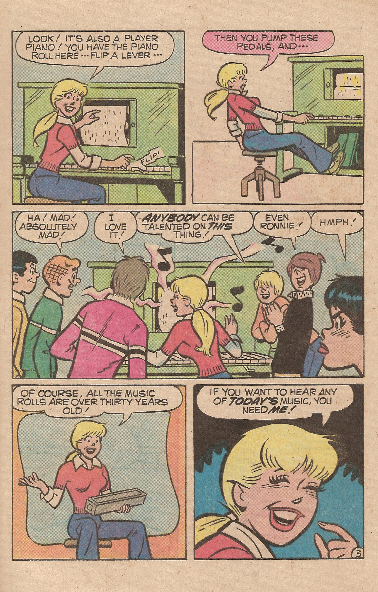 Read online Archie's Girls Betty and Veronica comic -  Issue #282 - 5
