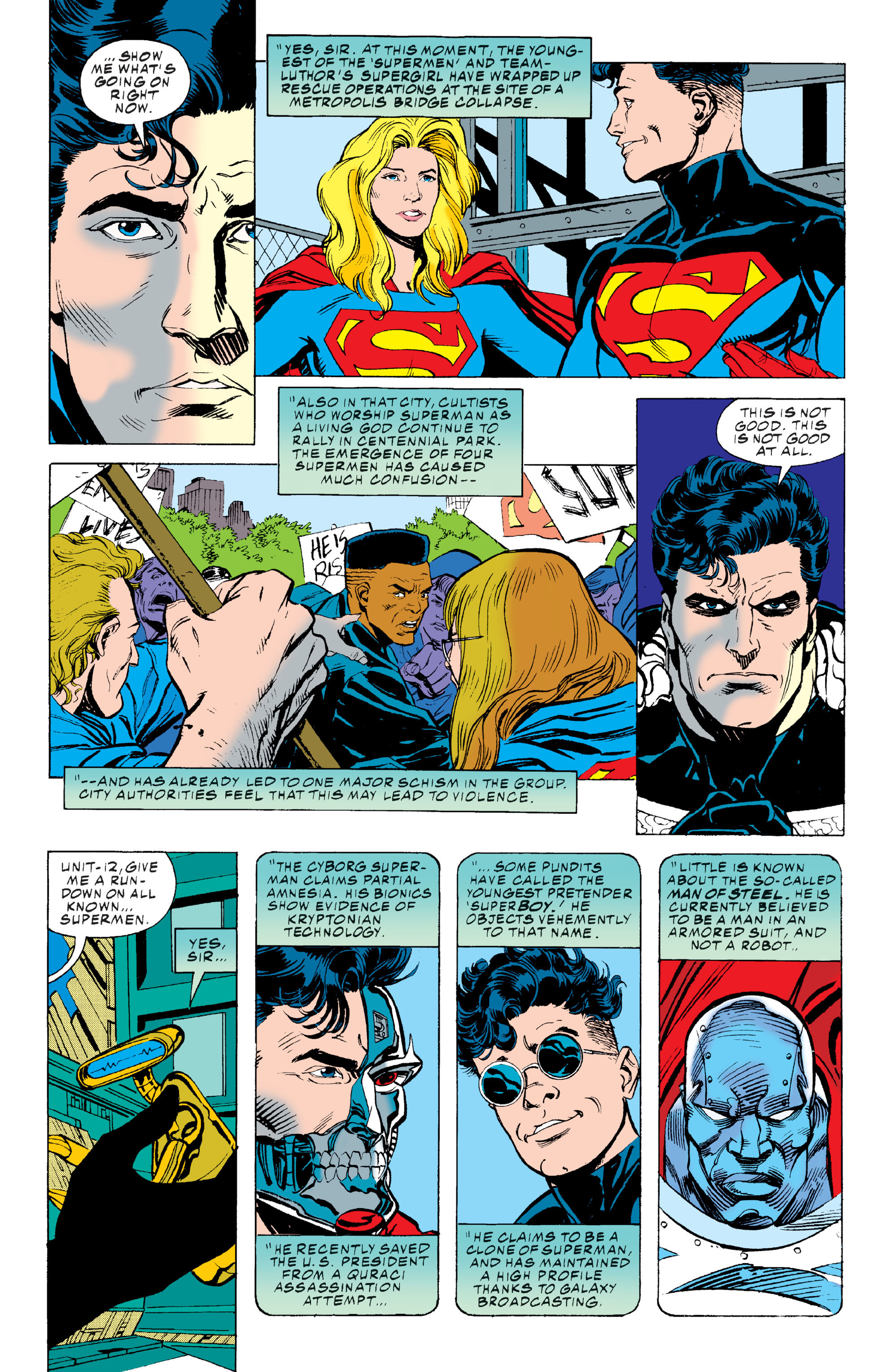 Read online Superman: The Return of Superman comic -  Issue # TPB 1 - 14