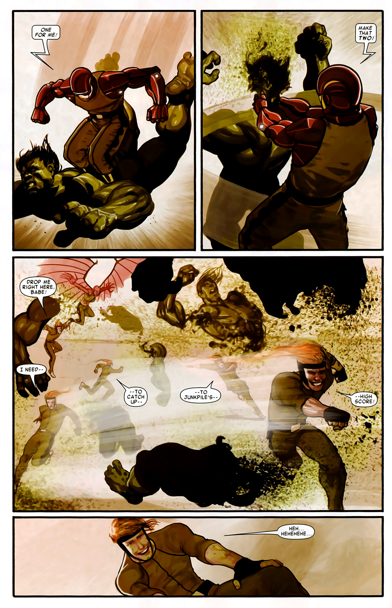 Read online Timestorm 2009/2099: X-Men comic -  Issue # Full - 14