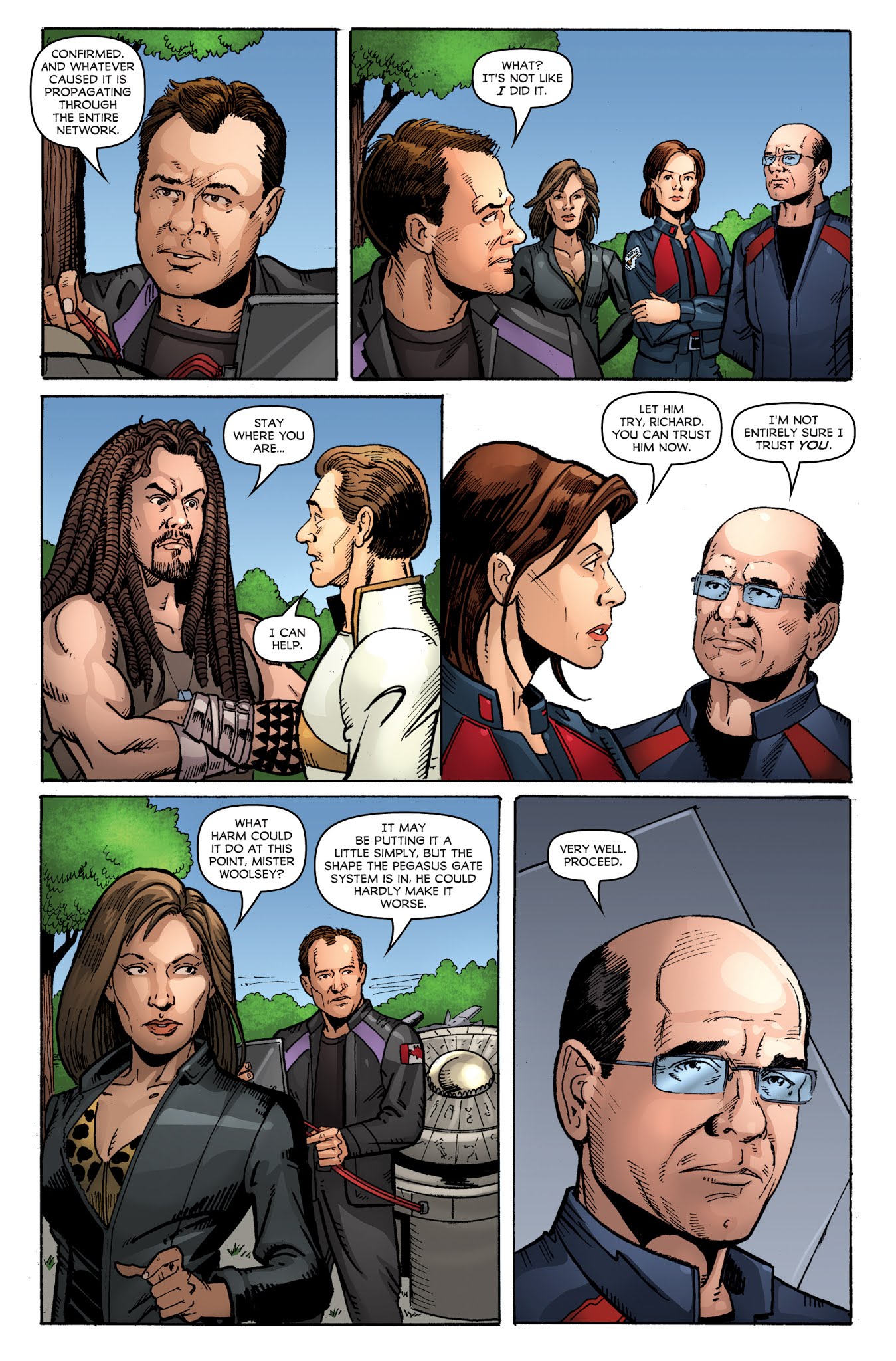 Read online Stargate Atlantis: Singularity comic -  Issue #2 - 18