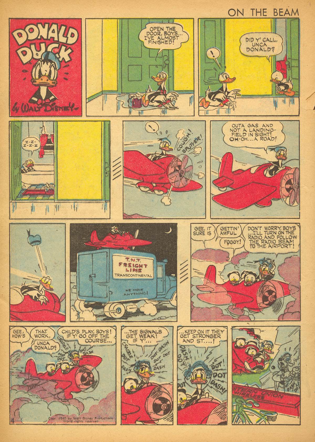 Read online Walt Disney's Comics and Stories comic -  Issue #27 - 6