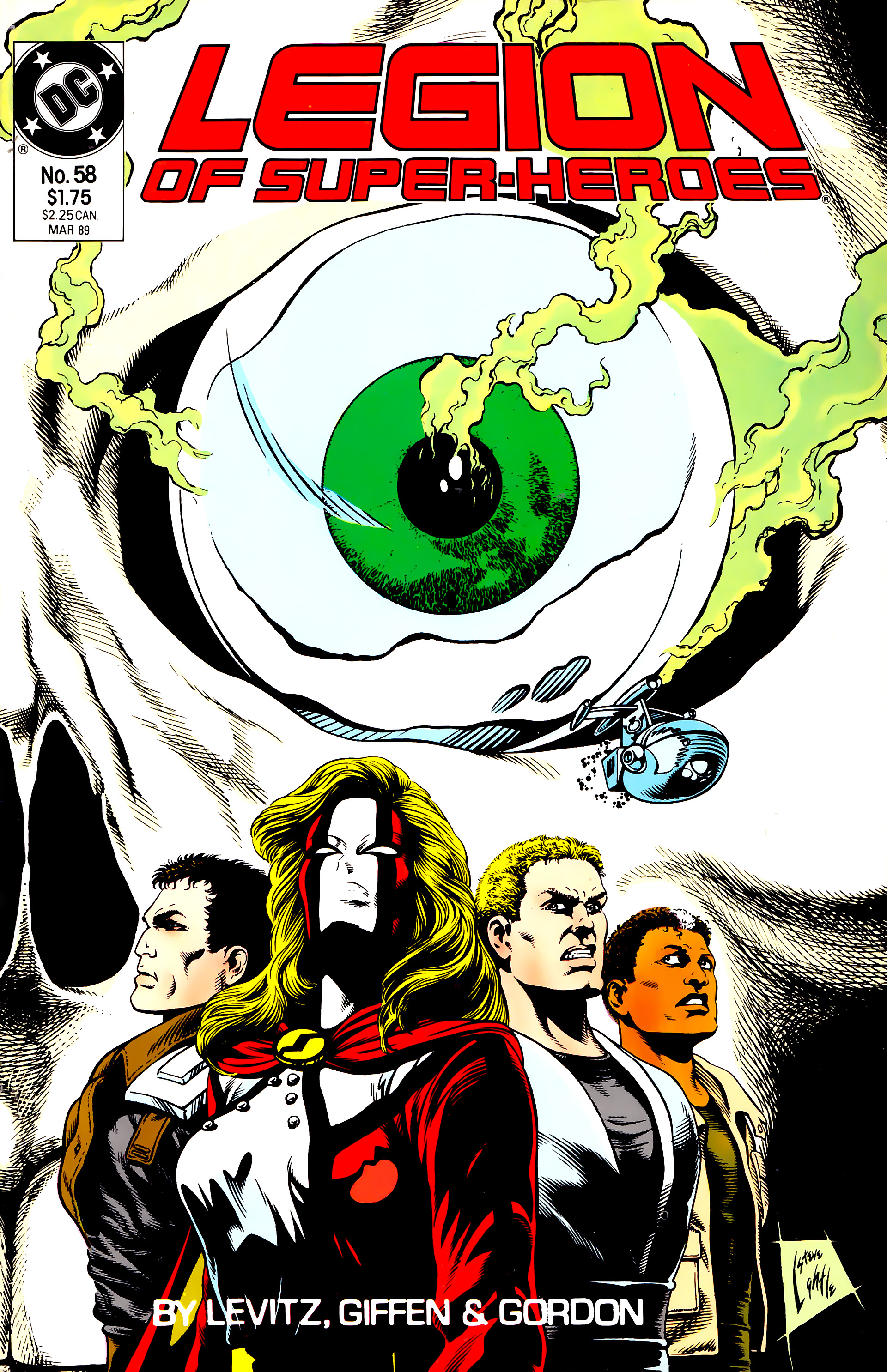 Read online Legion of Super-Heroes (1984) comic -  Issue #58 - 1