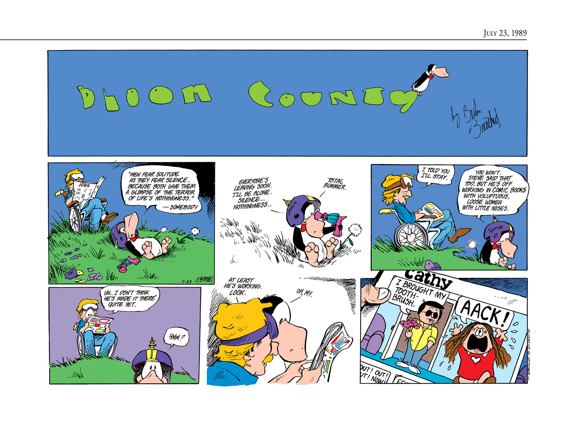 Read online The Bloom County Digital Library comic -  Issue # TPB 9 (Part 3) - 12