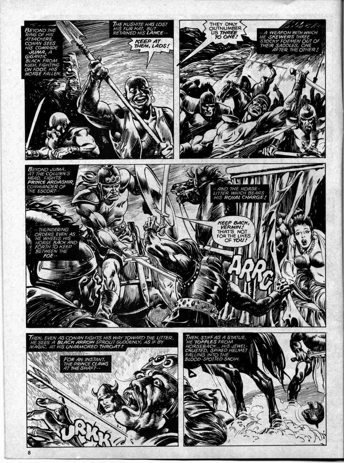 The Savage Sword Of Conan issue 59 - Page 8