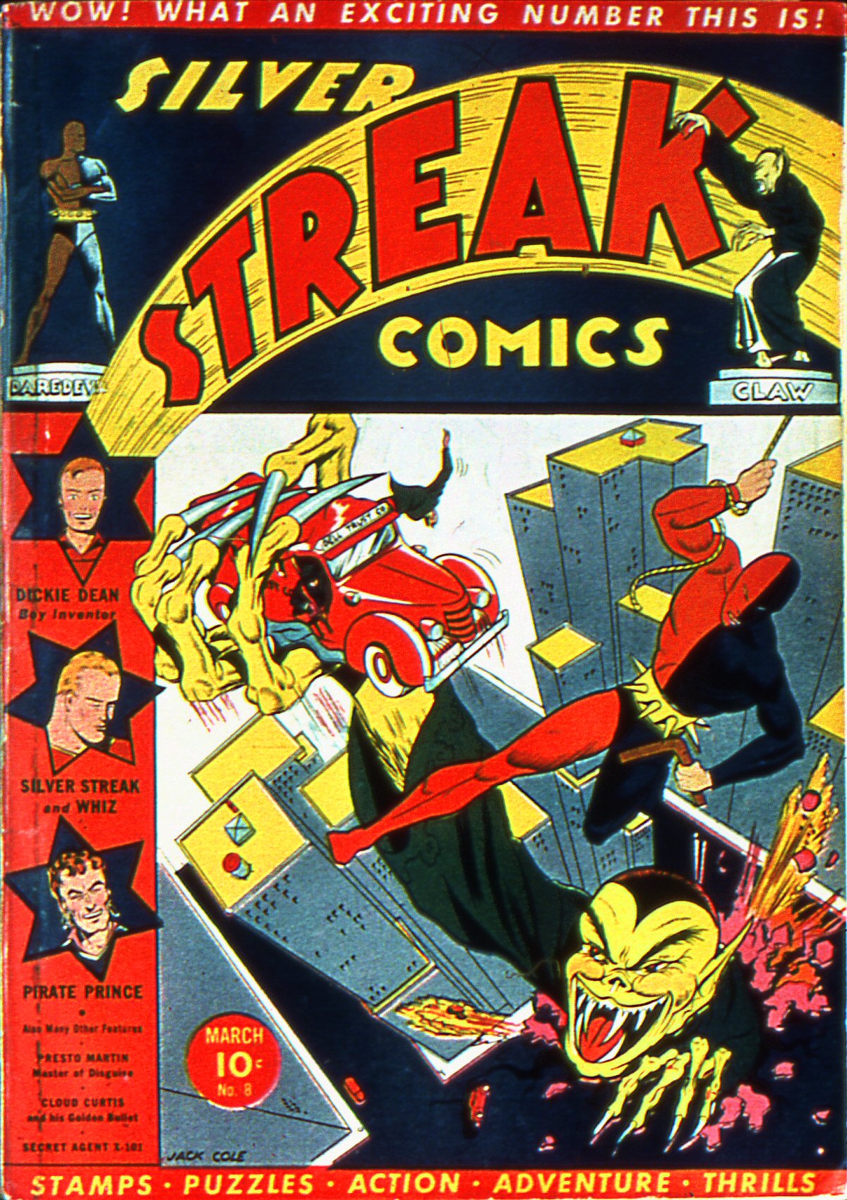 Read online Silver Streak Comics comic -  Issue #8 - 1