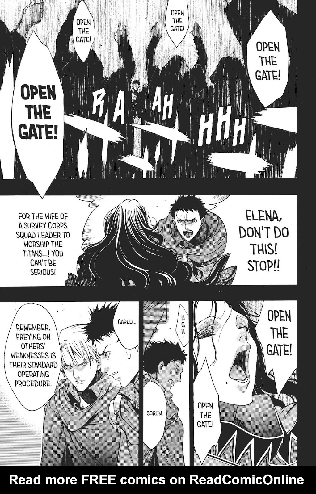 Attack On Titan Before The Fall 1 Read Attack On Titan Before The Fall Issue 1 Online Full Page